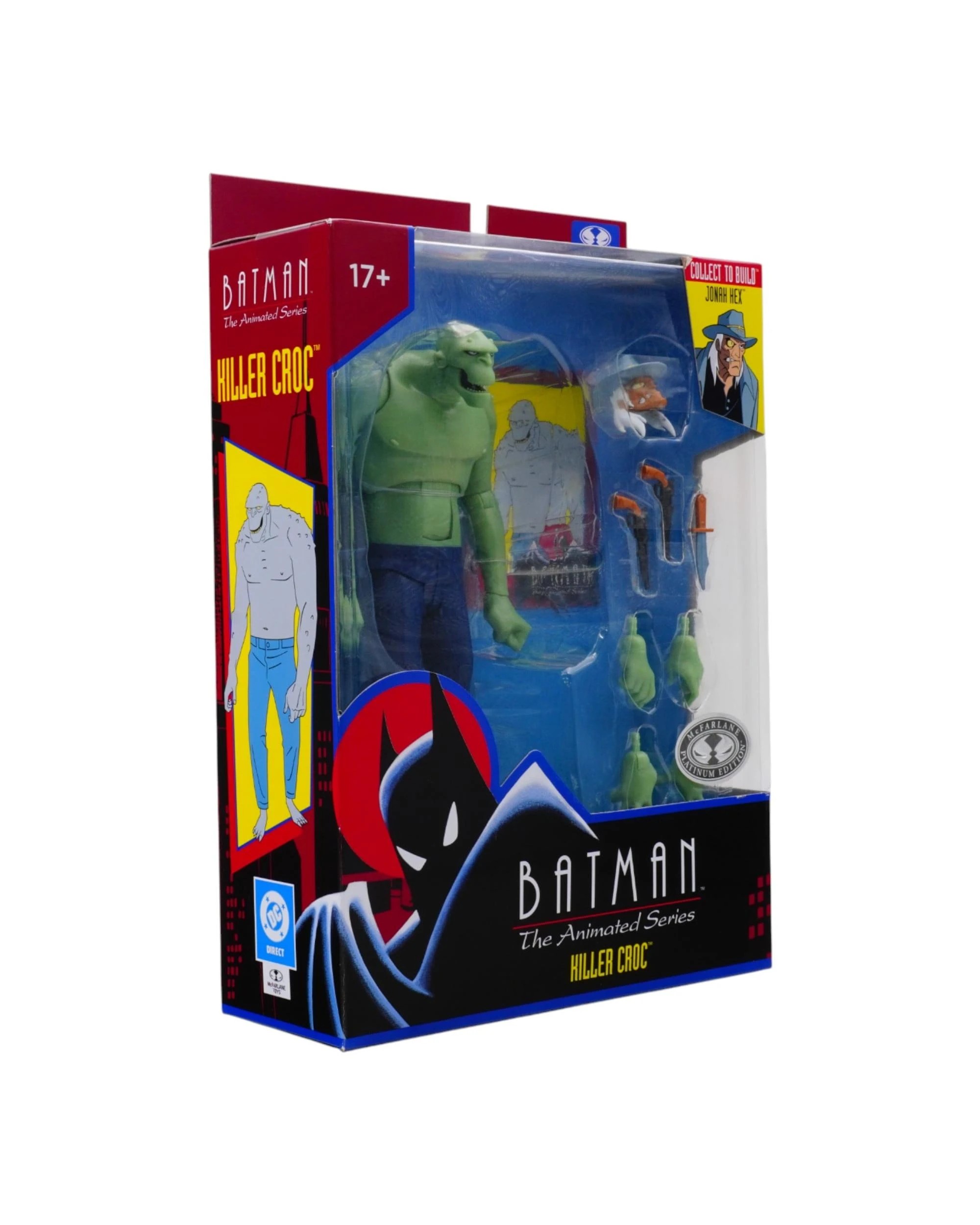 1 DC Direct Batman The Animated Series Classic Killer Croc Platinum Edition Build-A 6 Inch Figure, 1 of 2