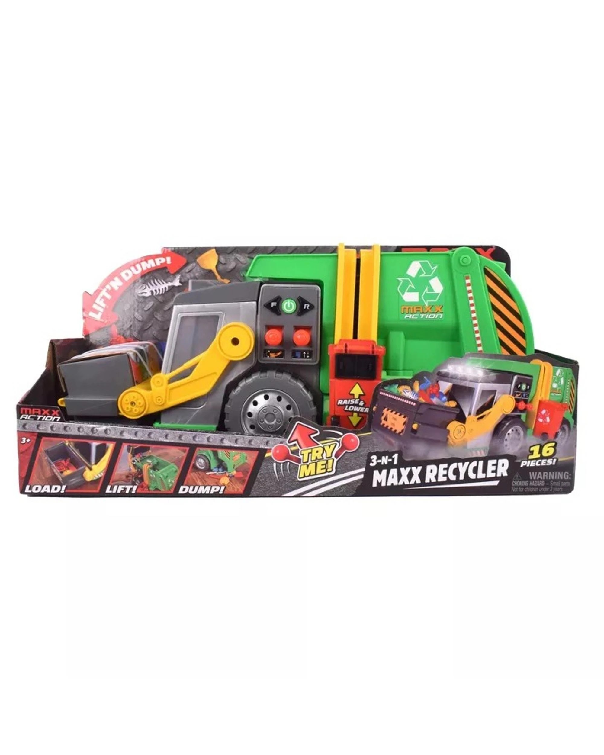 6 TOMY Maxx Action 3-in-1 Maxx Recycler Truck, 6 of 8