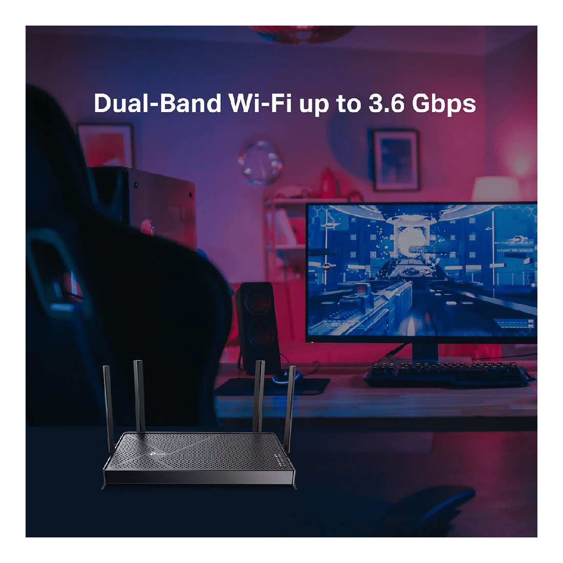 4 TP-Link Archer BE230 BE3600 Dual-Band WiFi 7 Router, 4 of 8