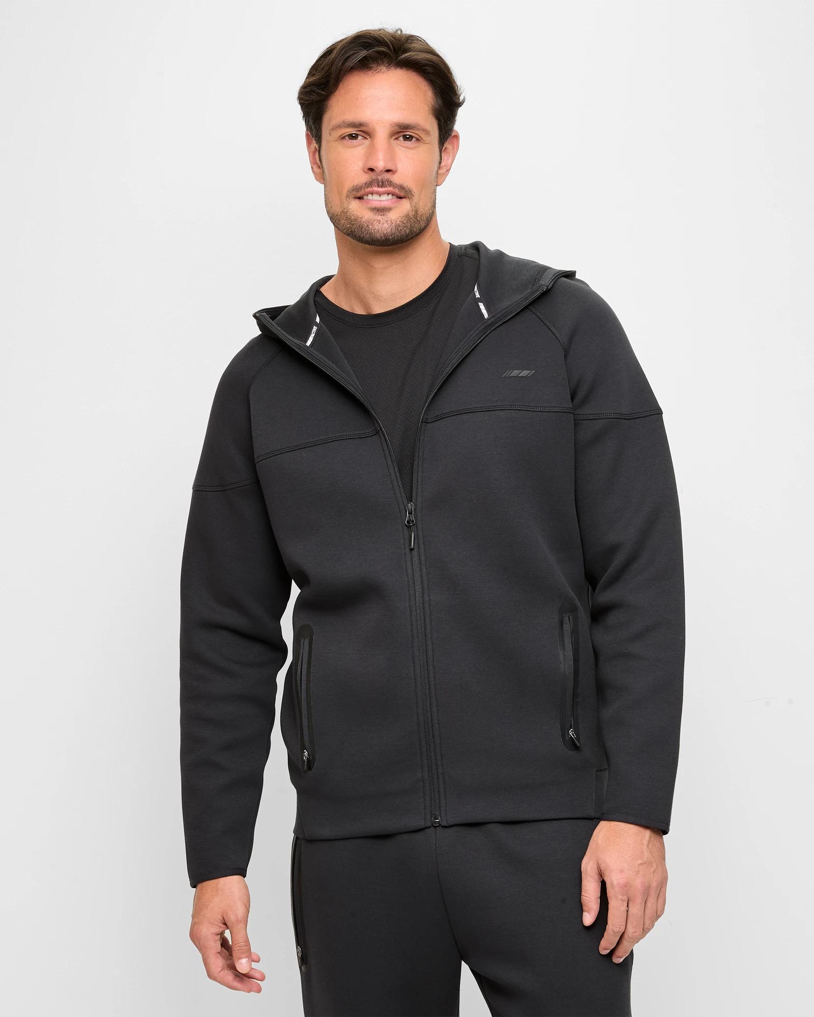 1 Target Active Tech Pullover Hoodie BLACK, 1 of 6