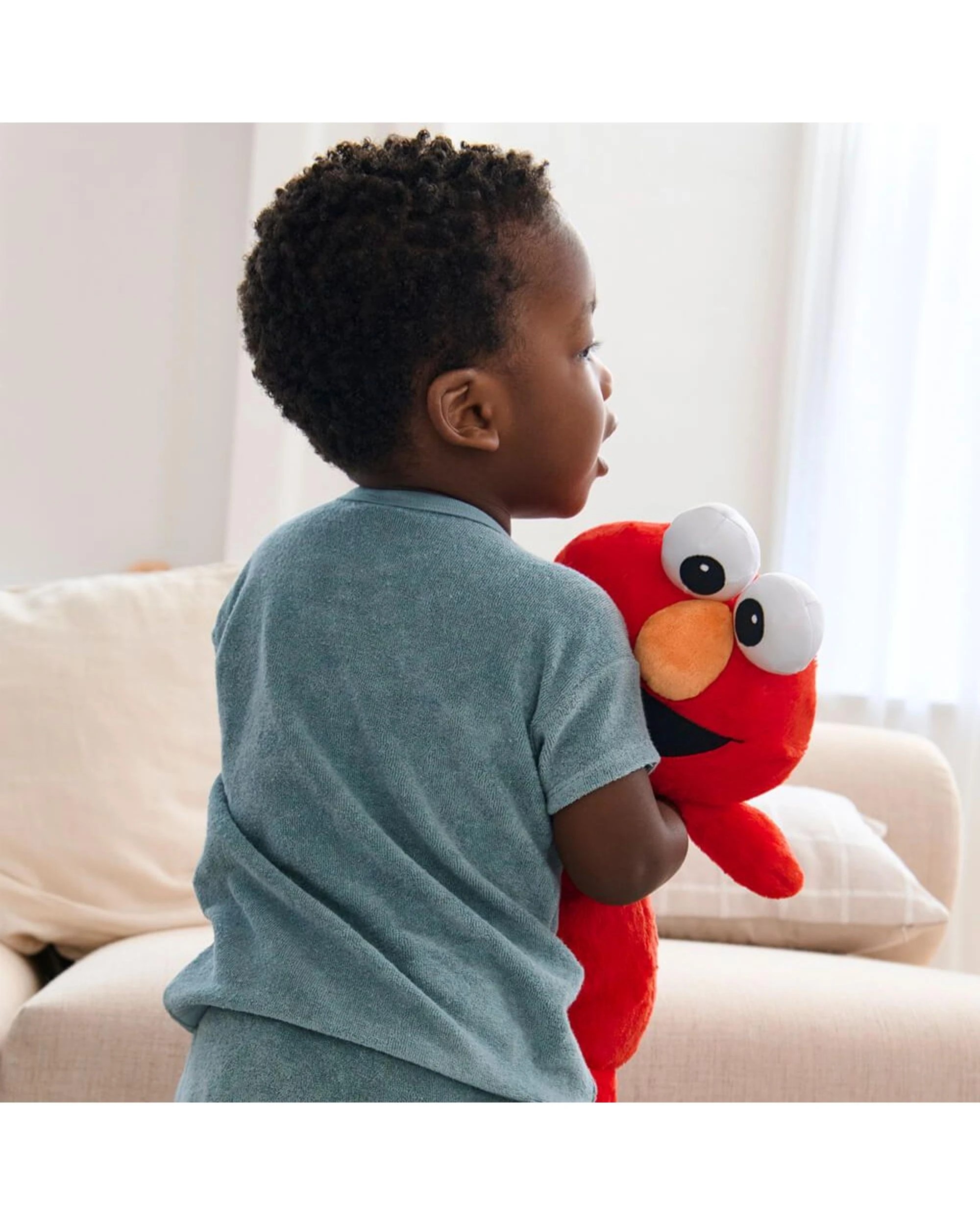 9 Gund Sesame Street Oh So Snuggly Elmo Plush, 9 of 9
