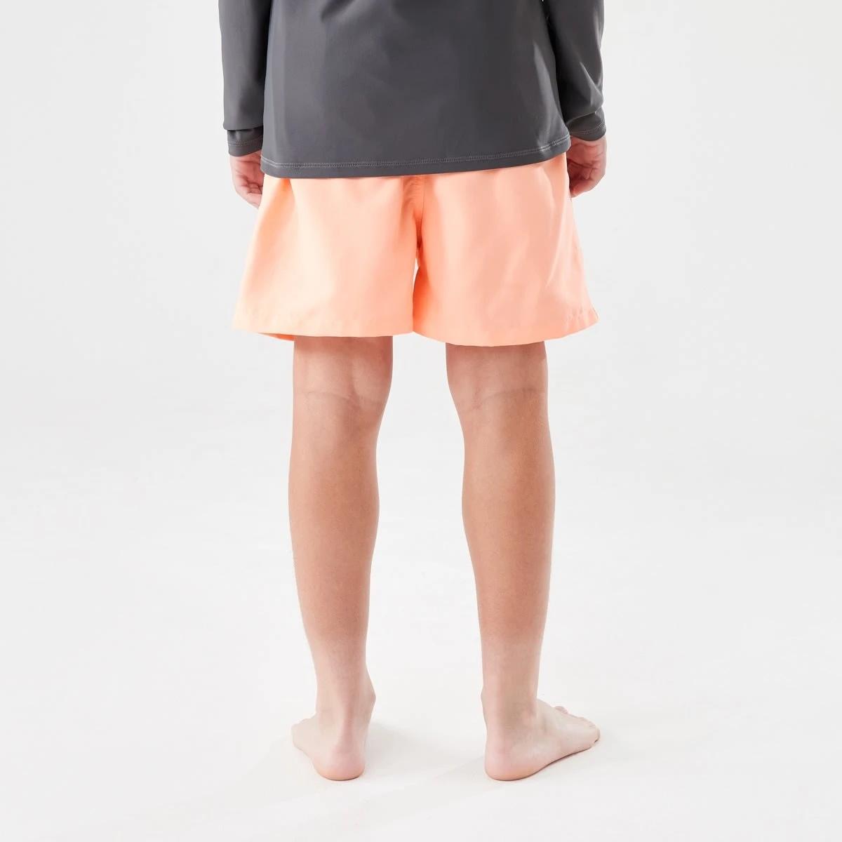2 Basic Swim Shorts NEON LIGHT ORANGE, 2 of 5