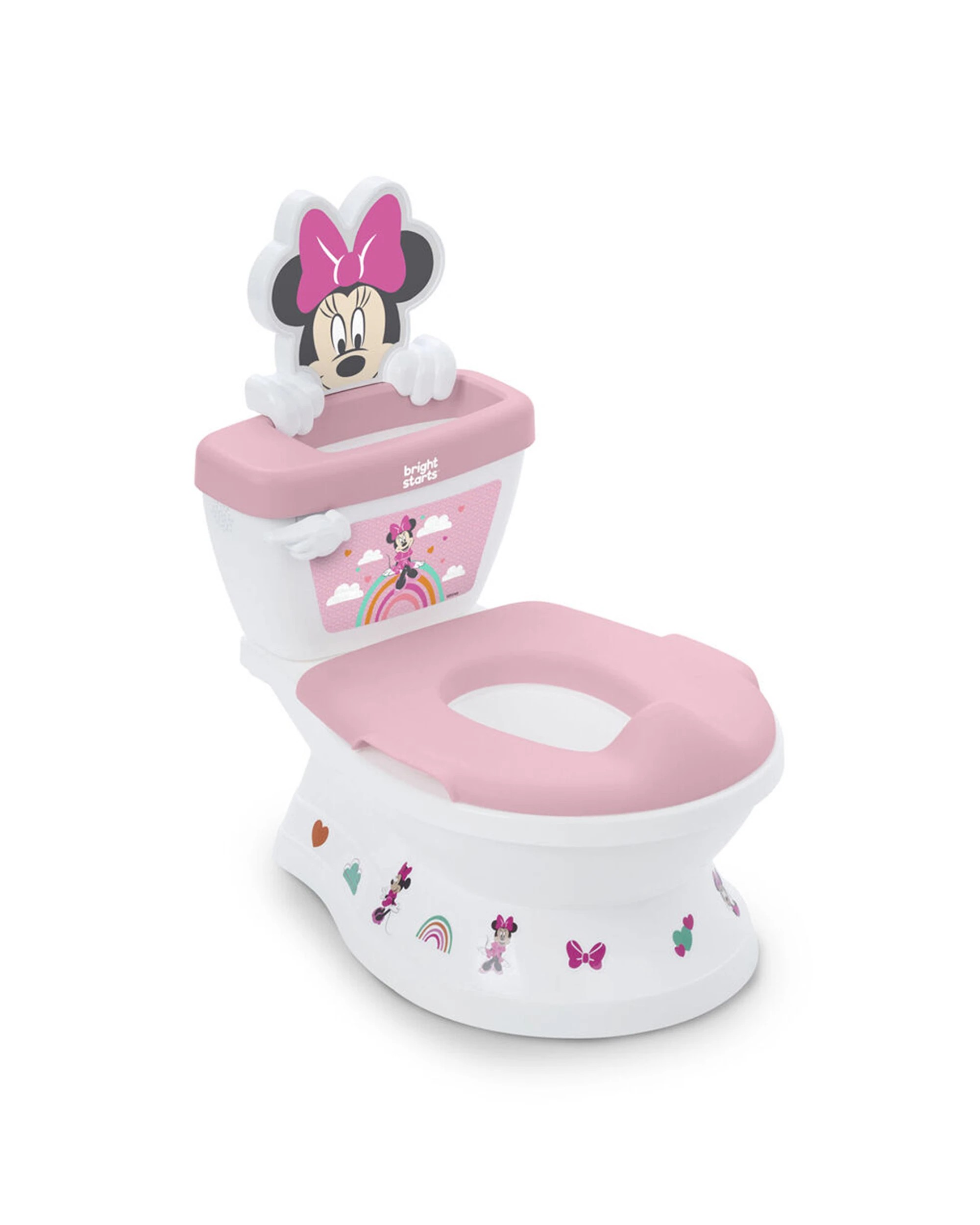 1 Disney Junior Minnie Mouse My Size Potty 2 In 1 Kids Toilet Training System 18m - Multi, 1 of 6