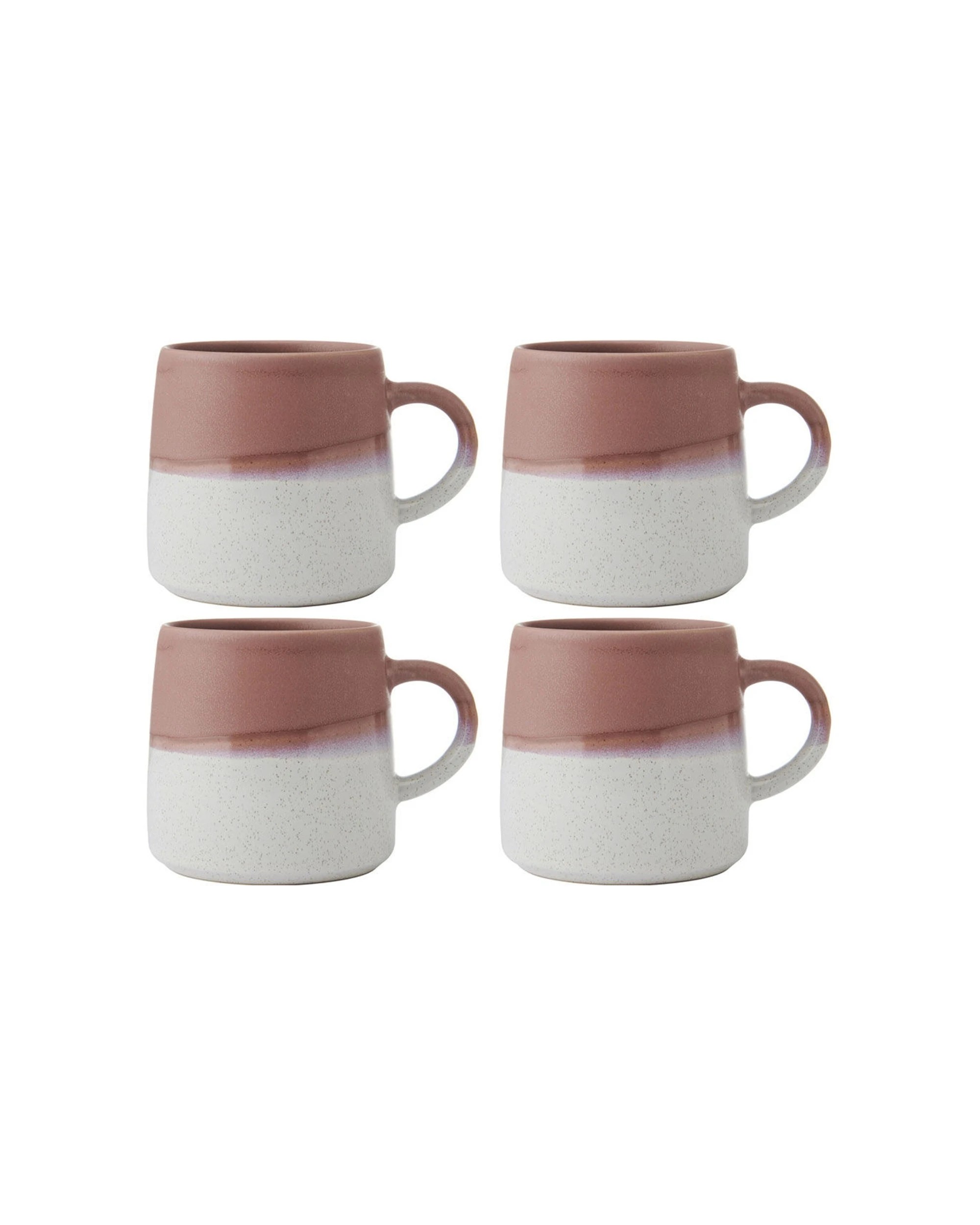 1 Mikasa 4PK Reactive Glaze Coffee Mug Cup Stoneware 400ml - Multi, 1 of 7