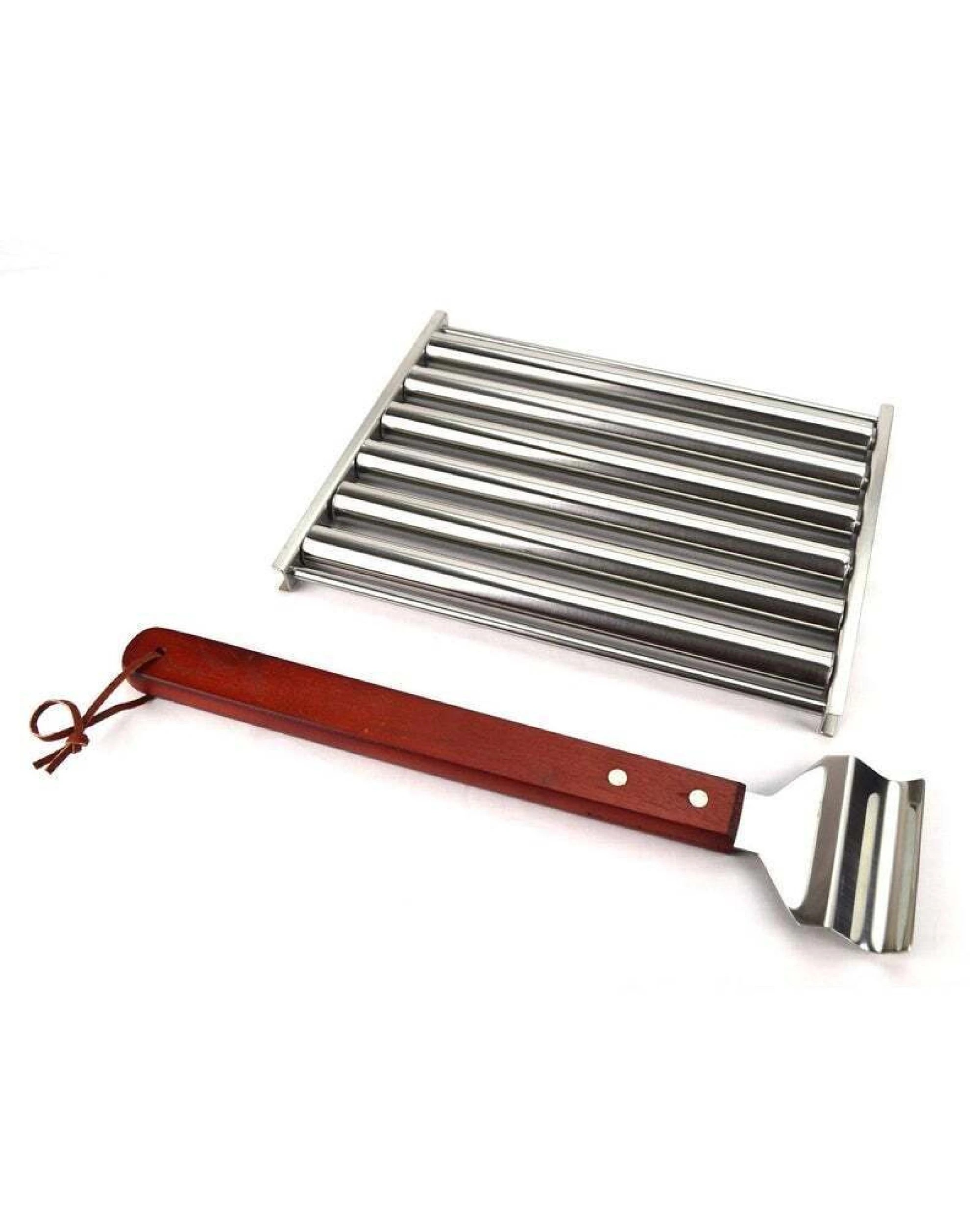4 Maverick BBQ Sausage/Hotdog Roller Grill Barbecue/Fire/Camping Stainless Steel, 4 of 5