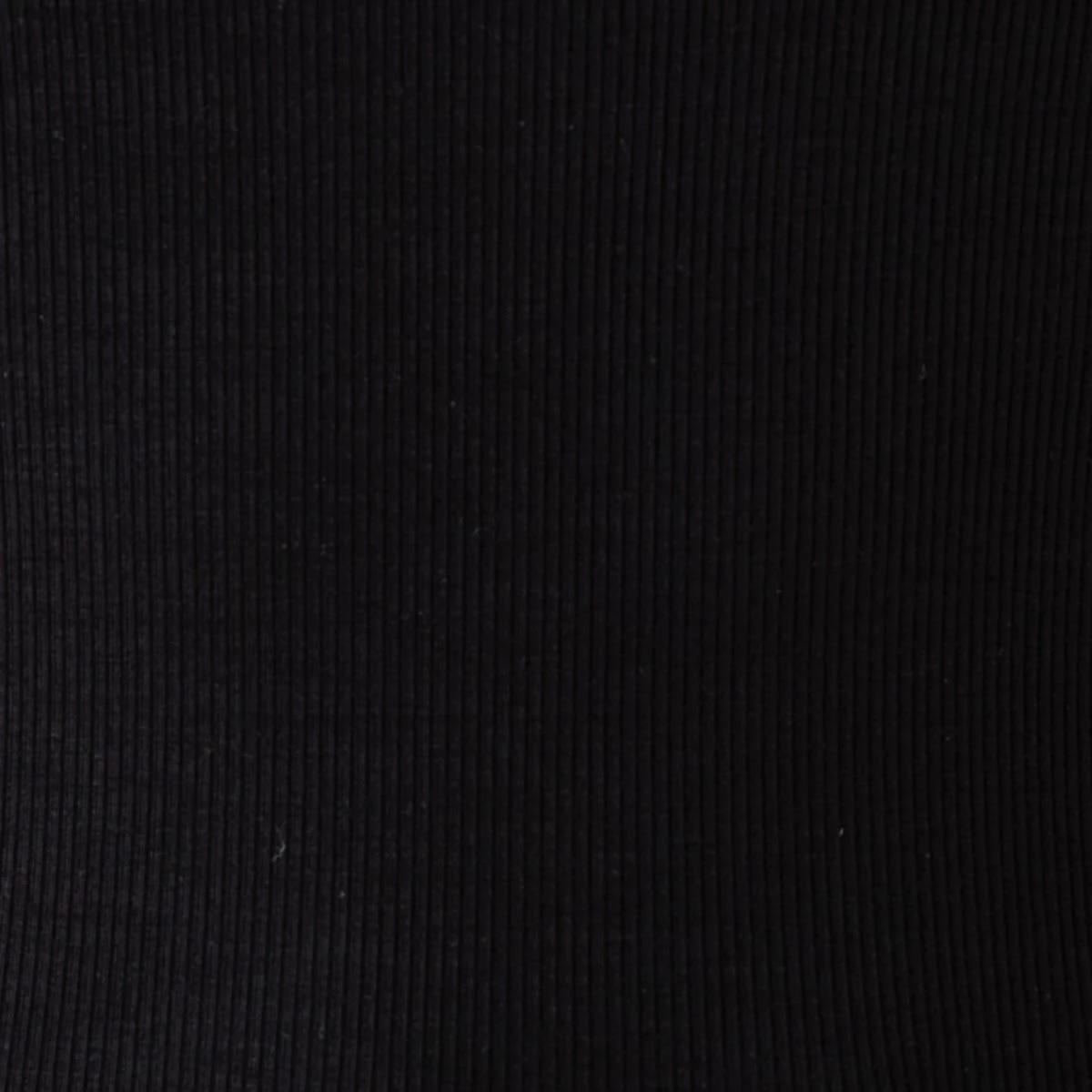7 Sleeveless Rib Boat Neck Top Black, 7 of 7