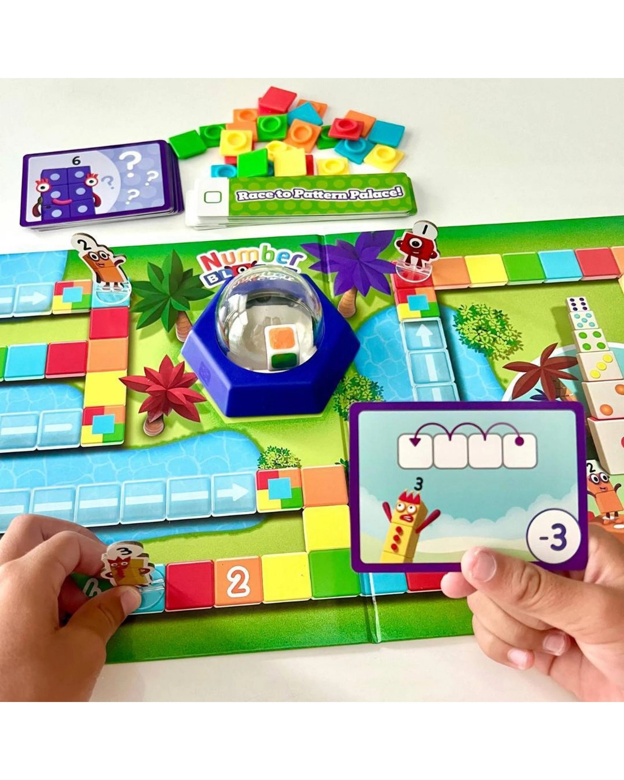 5 Numberblocks Race to Pattern Palace Board Game, 5 of 7