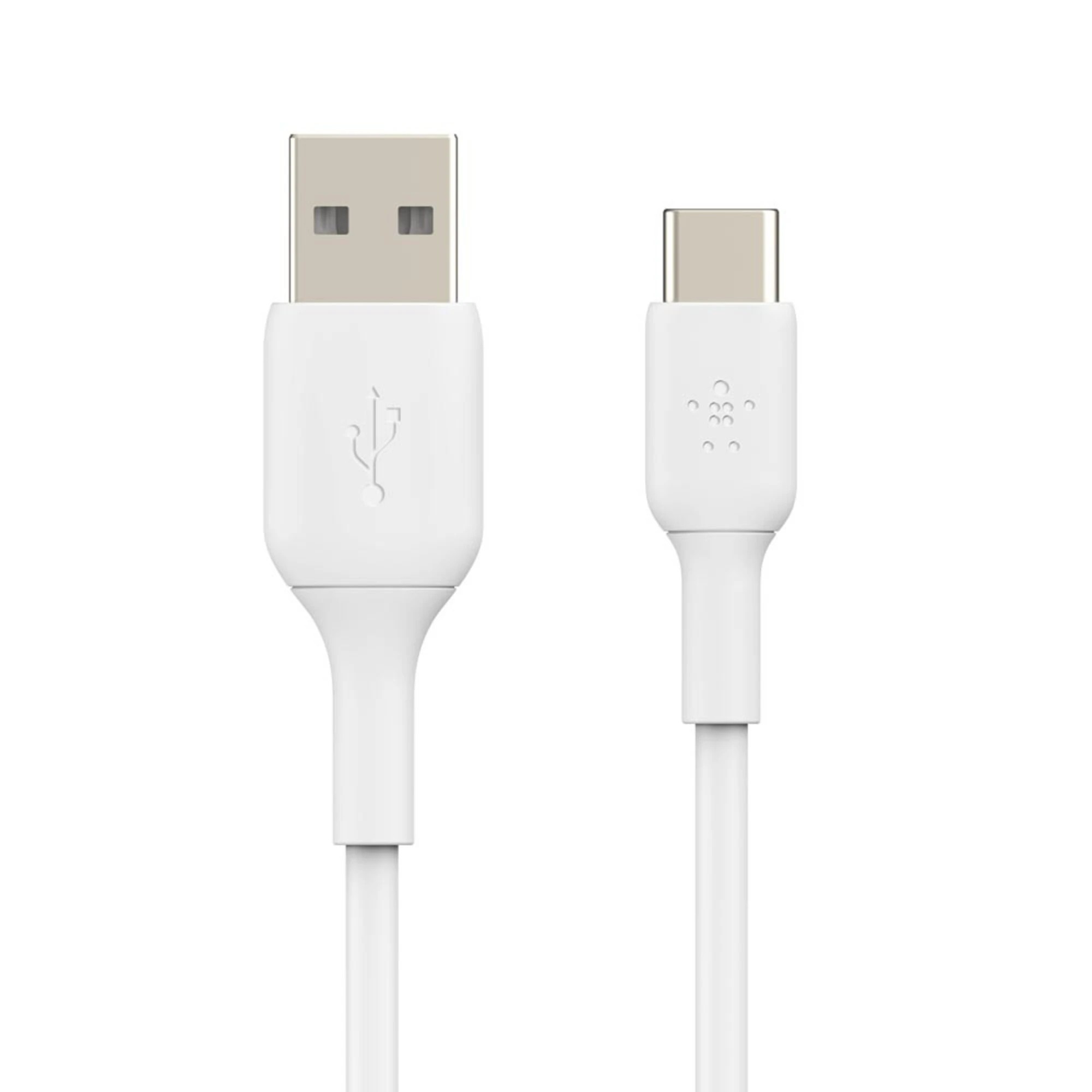 1 Belkin - BoostUP Charge USB-A to USB-C 1m Cable - White, 1 of 5
