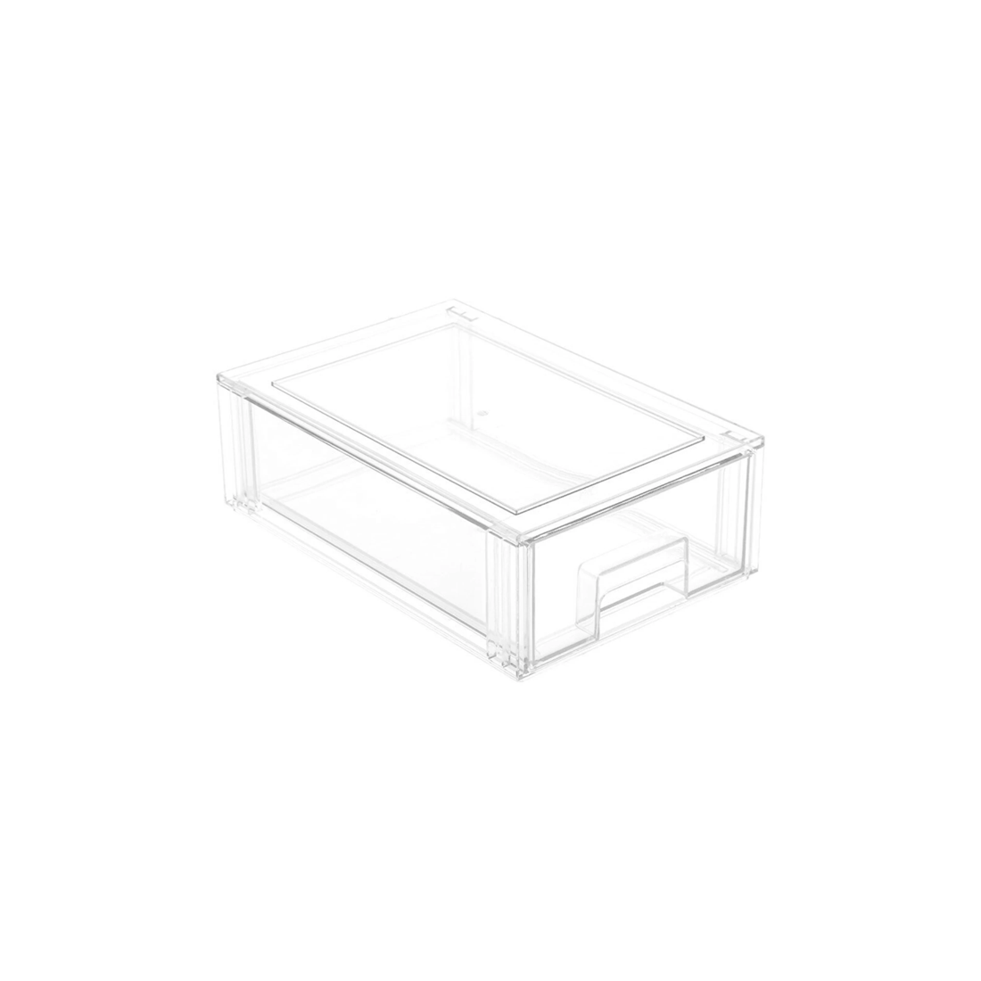 5 BOXSWEDEN Crystal Stackable Organiser Drawer 32cm Storage 2PK Durable Material
 - plain, 5 of 6