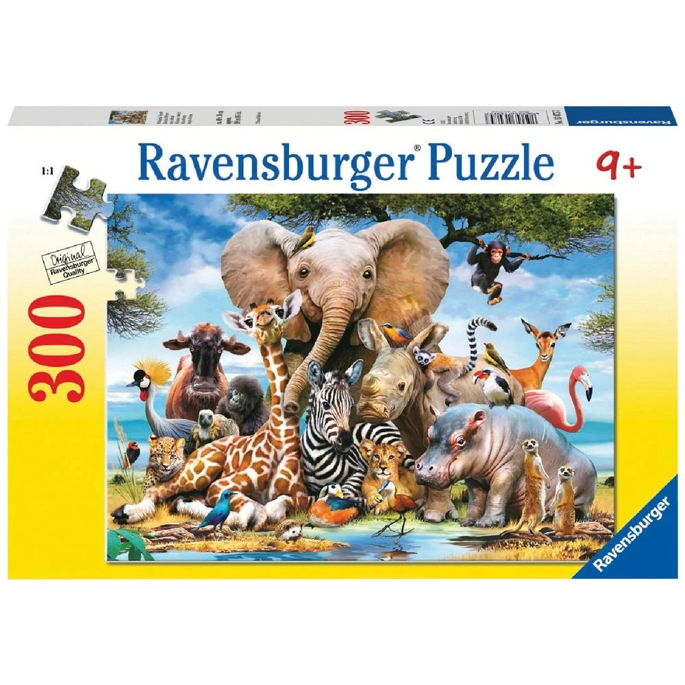 1 Ravensburger Wild Animals Puzzle 300 Piece, 1 of 2