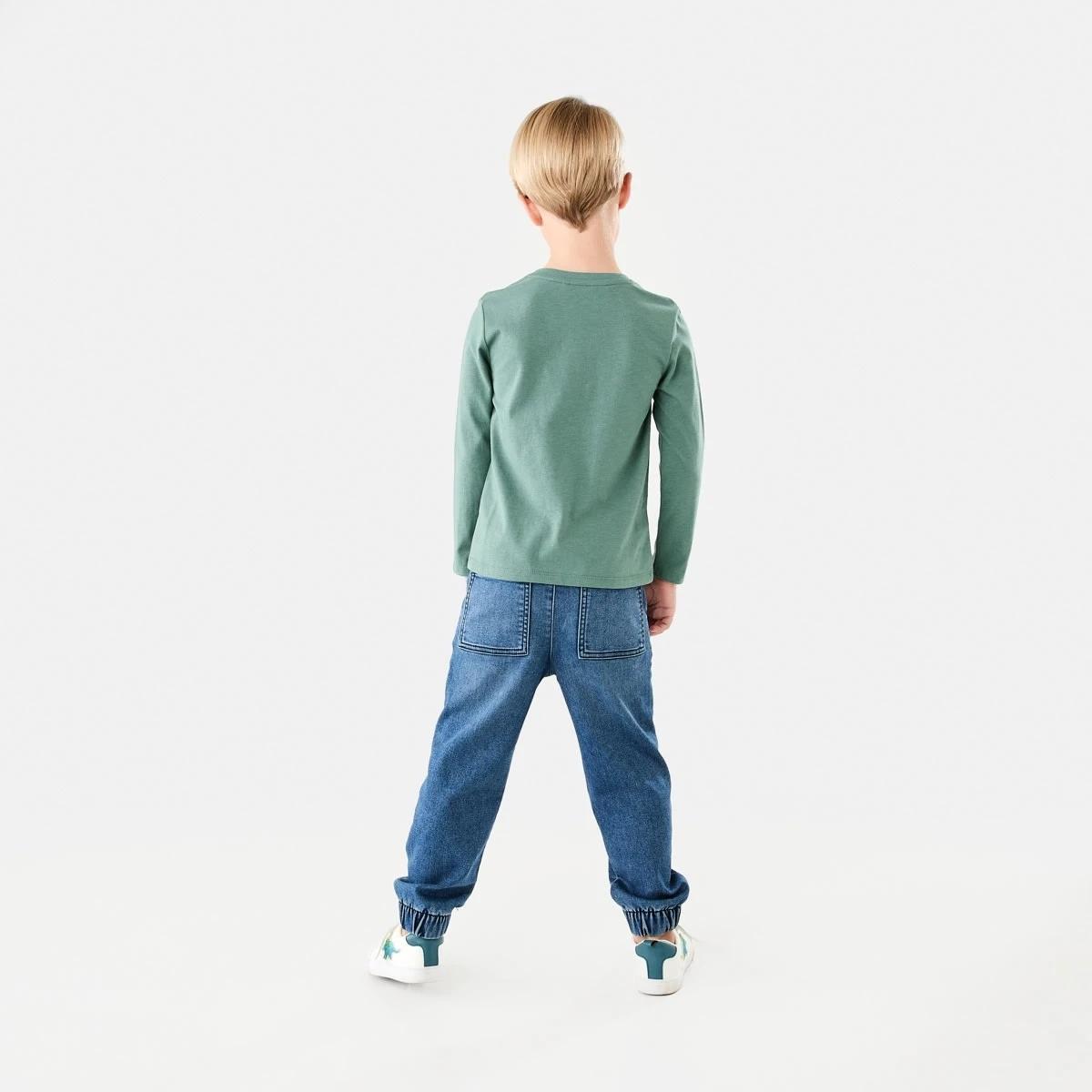 6 Long Sleeve Print T-shirt Gre Dreamd, 6 of 9