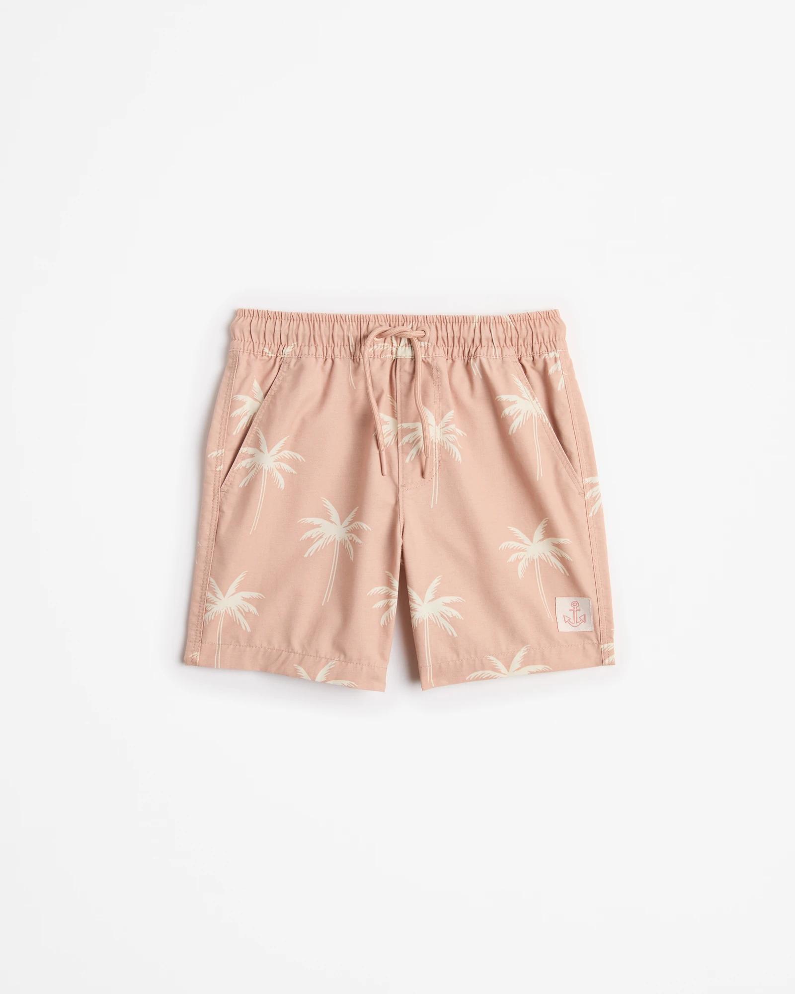 1 Target Palm Swim Boardshorts PEACH PALM, 1 of 3