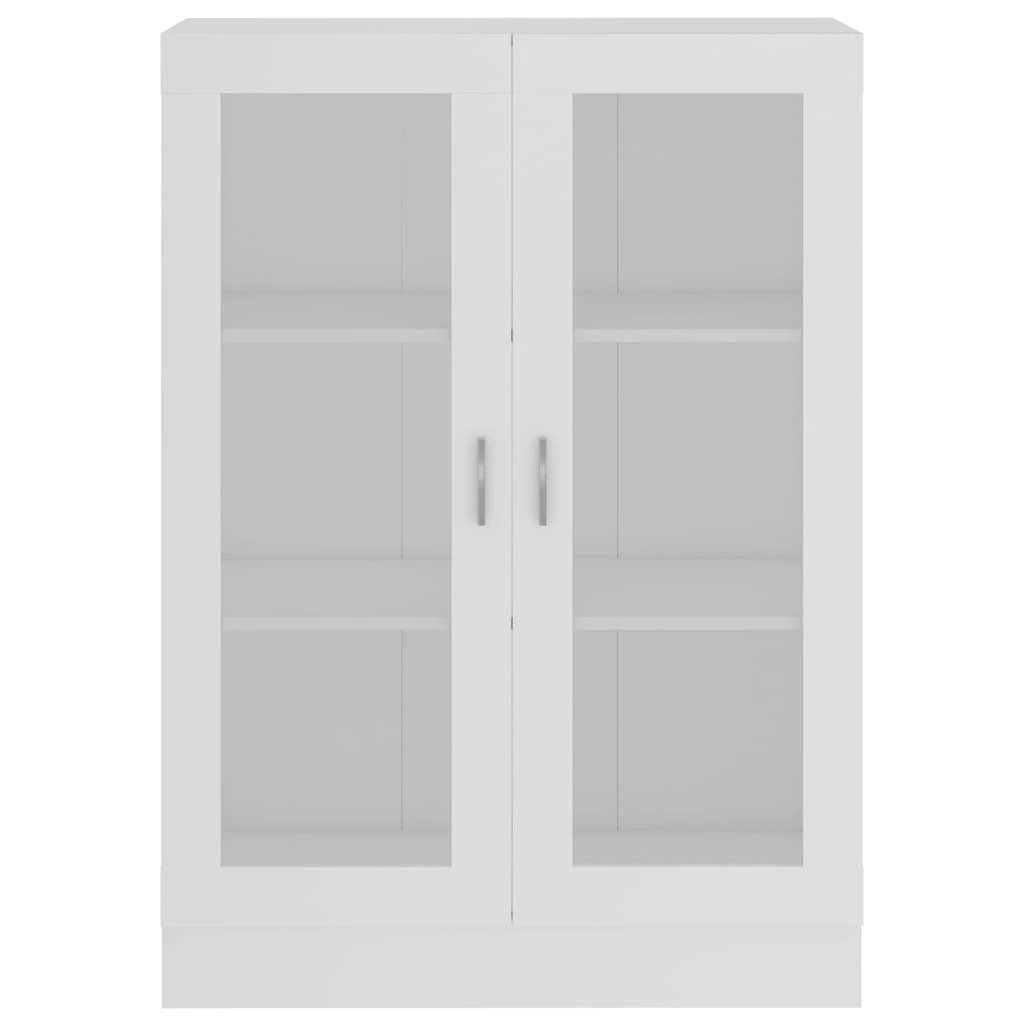4 Vidaxl Book Cabinet Vitrine Cabinet, Vitrine Cabinets - White, 4 of 9