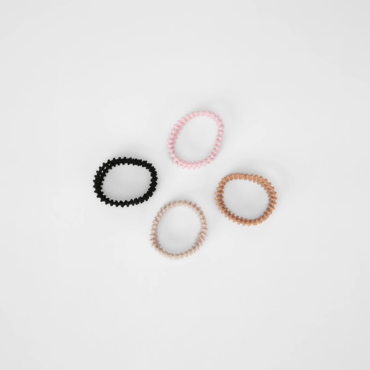 1 OXX Haircare 8 Pack Strong Grip Elastics, 1 of 5