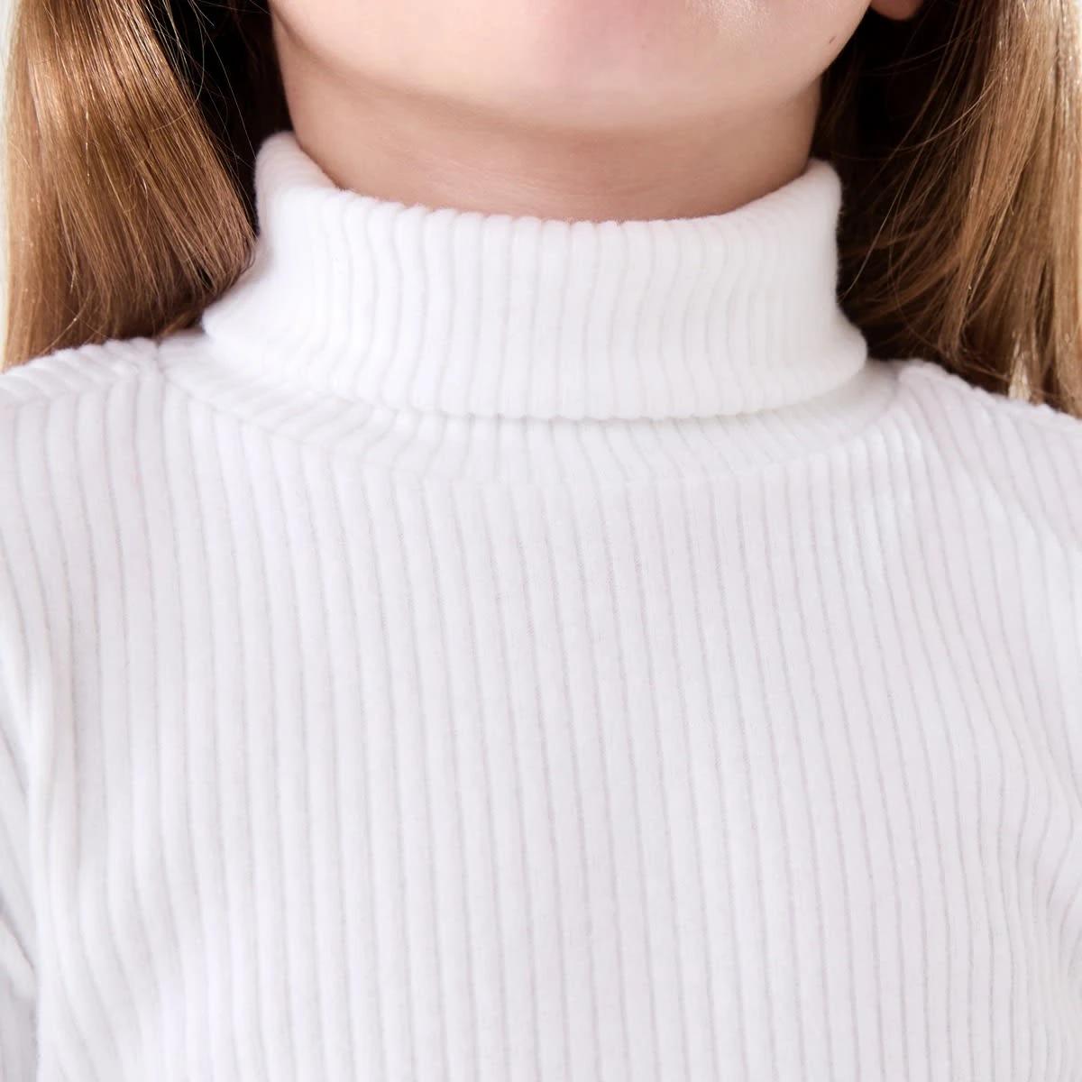 4 Long Sleeve Skivvy Top White, 4 of 6