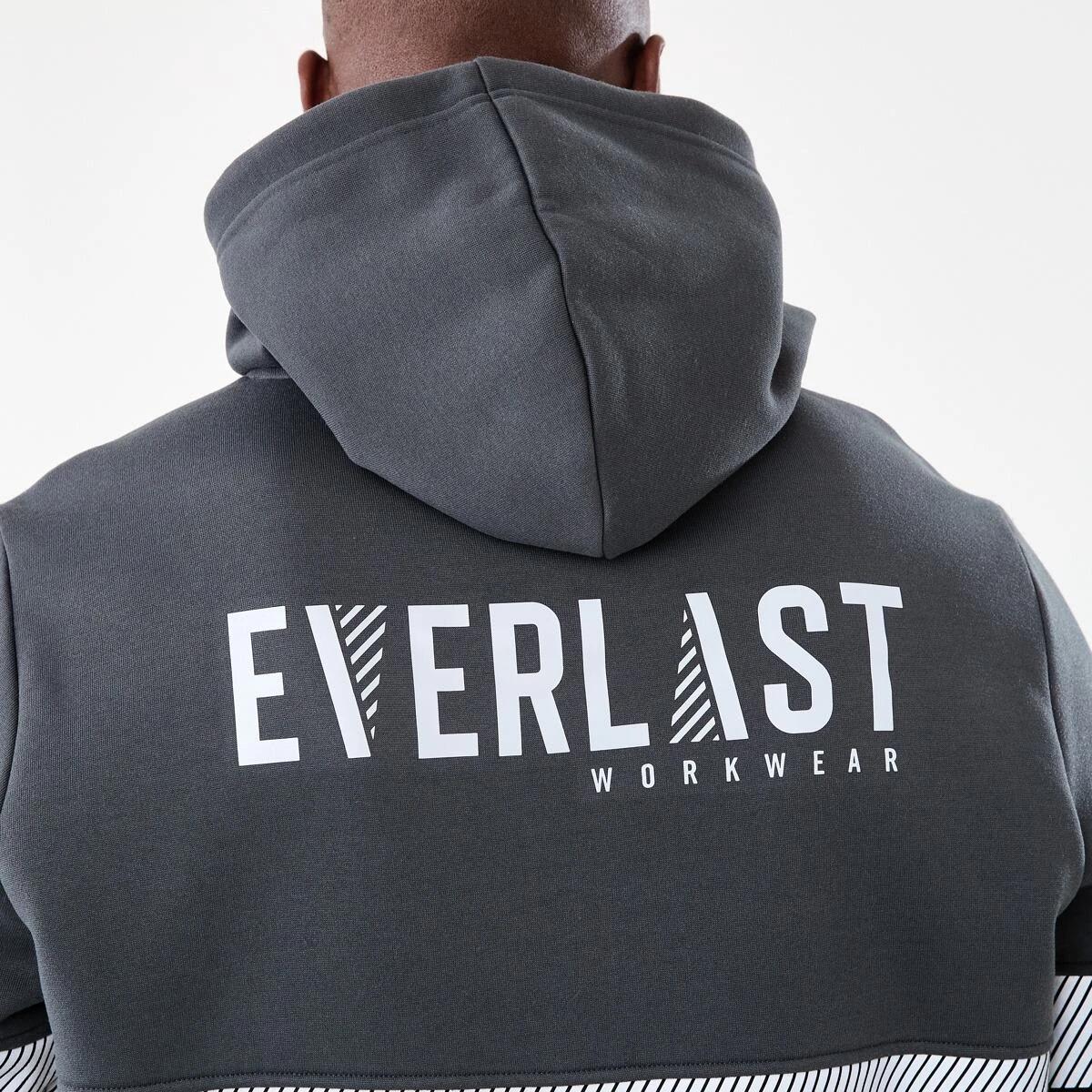 9 Everlast Work Reflective Pull Over Hoodie Black, 9 of 10