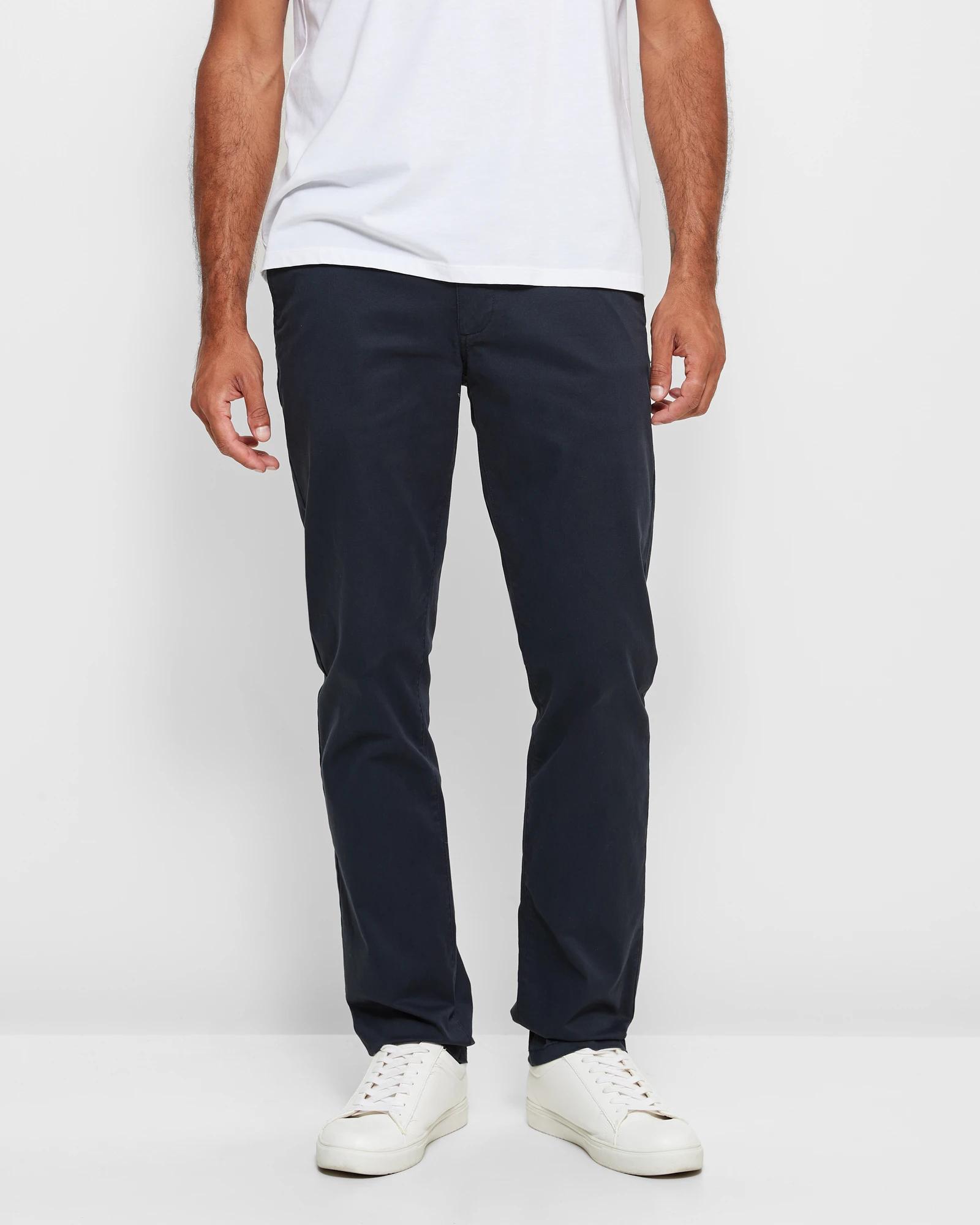 2 Target Straight Chino Pants NAVY, 2 of 5
