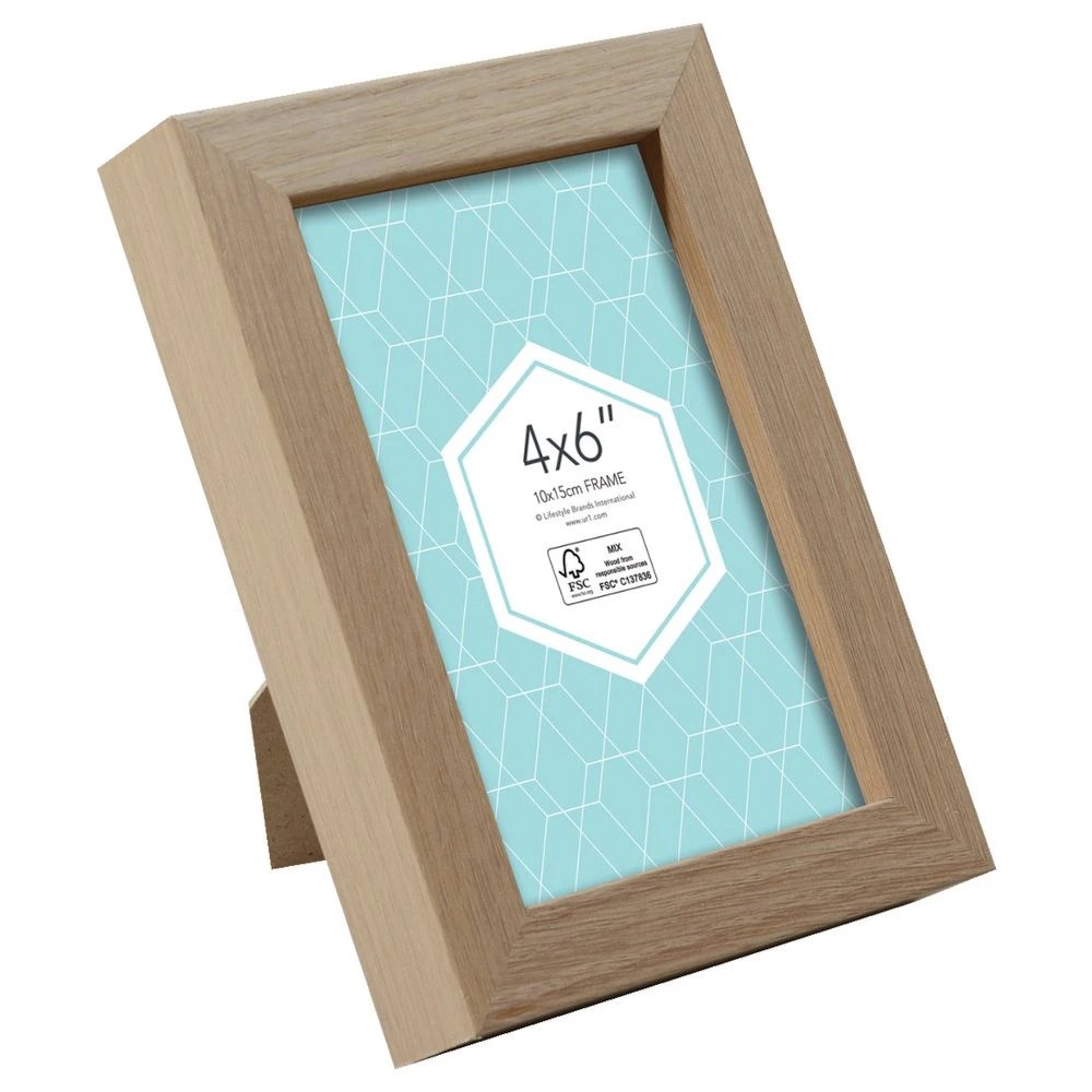 5 Promenade 6x4" Frame Oak, 5 of 5