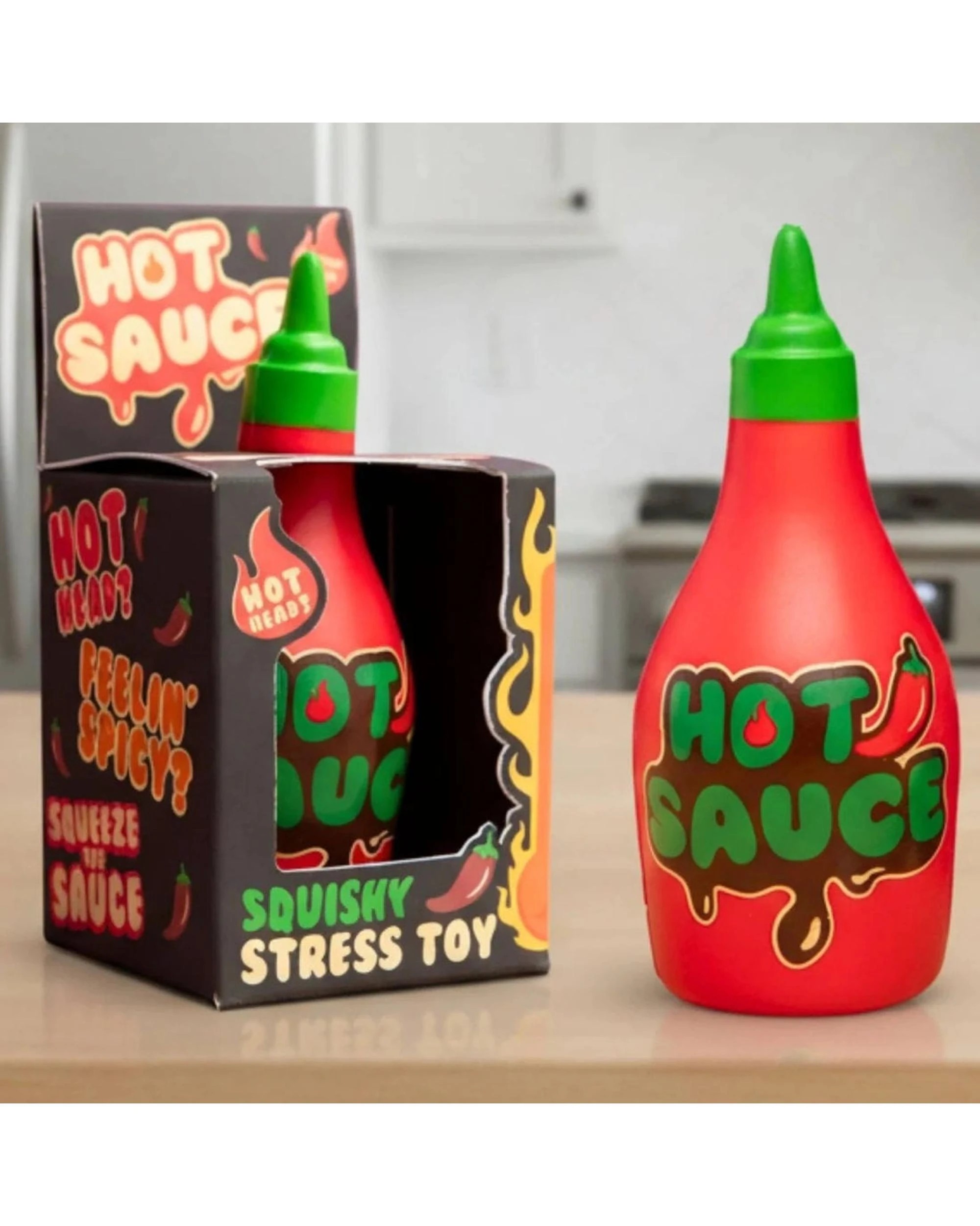 3 Boxer Gifts Hot Sauce Stress Toy, 3 of 3