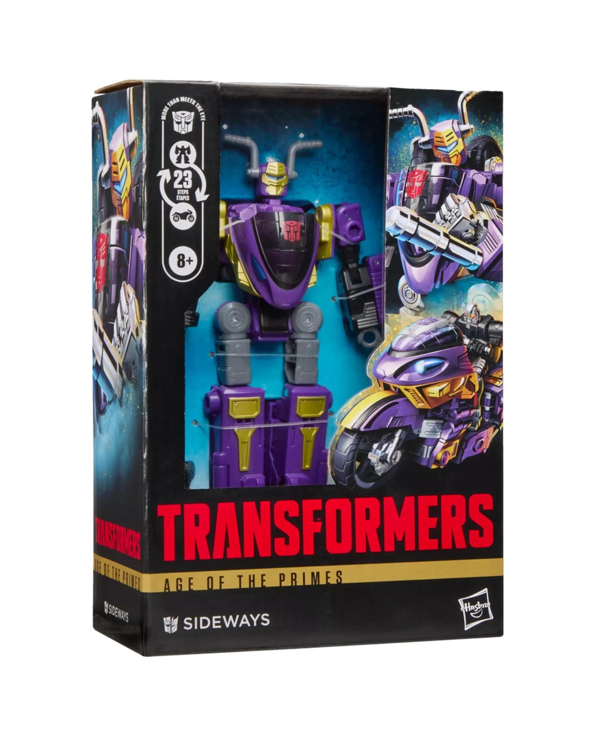 5 Transformers Age of the Primes Voyager Class Sideways, 5 of 5