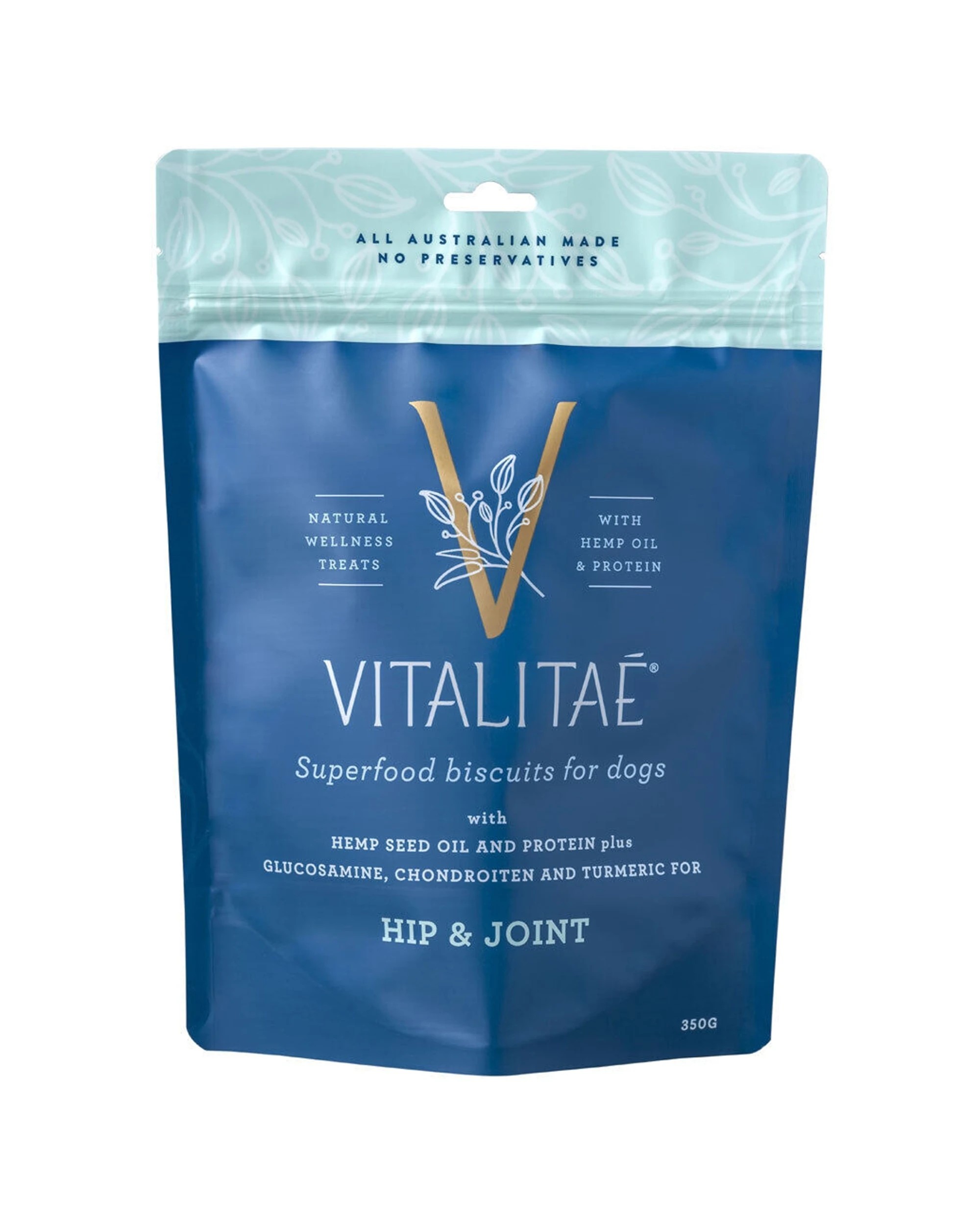 2 Vitalitae 4PK Dog Biscuits Hip and Joint With Hemp Oil and Protein 350g - Plain, 2 of 4