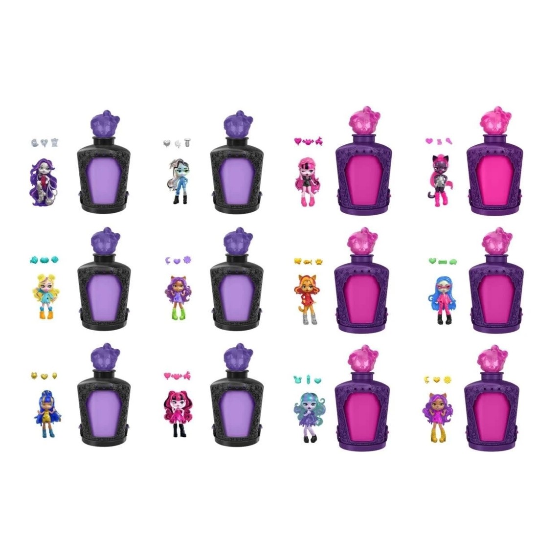 2 8cm Monster High Potions Mini Doll - Assorted, 2 of 6