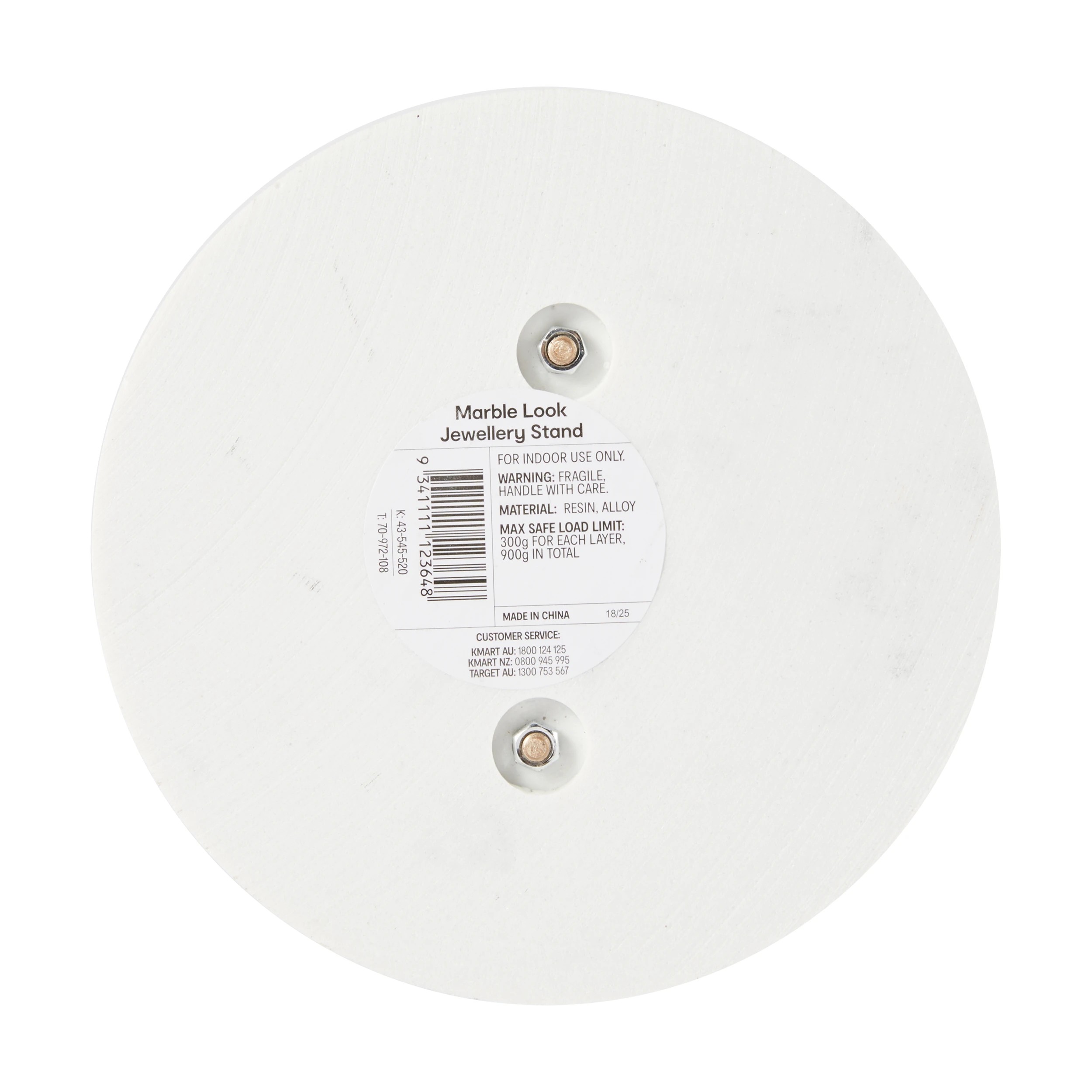 5 Marble Look Jewellery Stand, 5 of 5