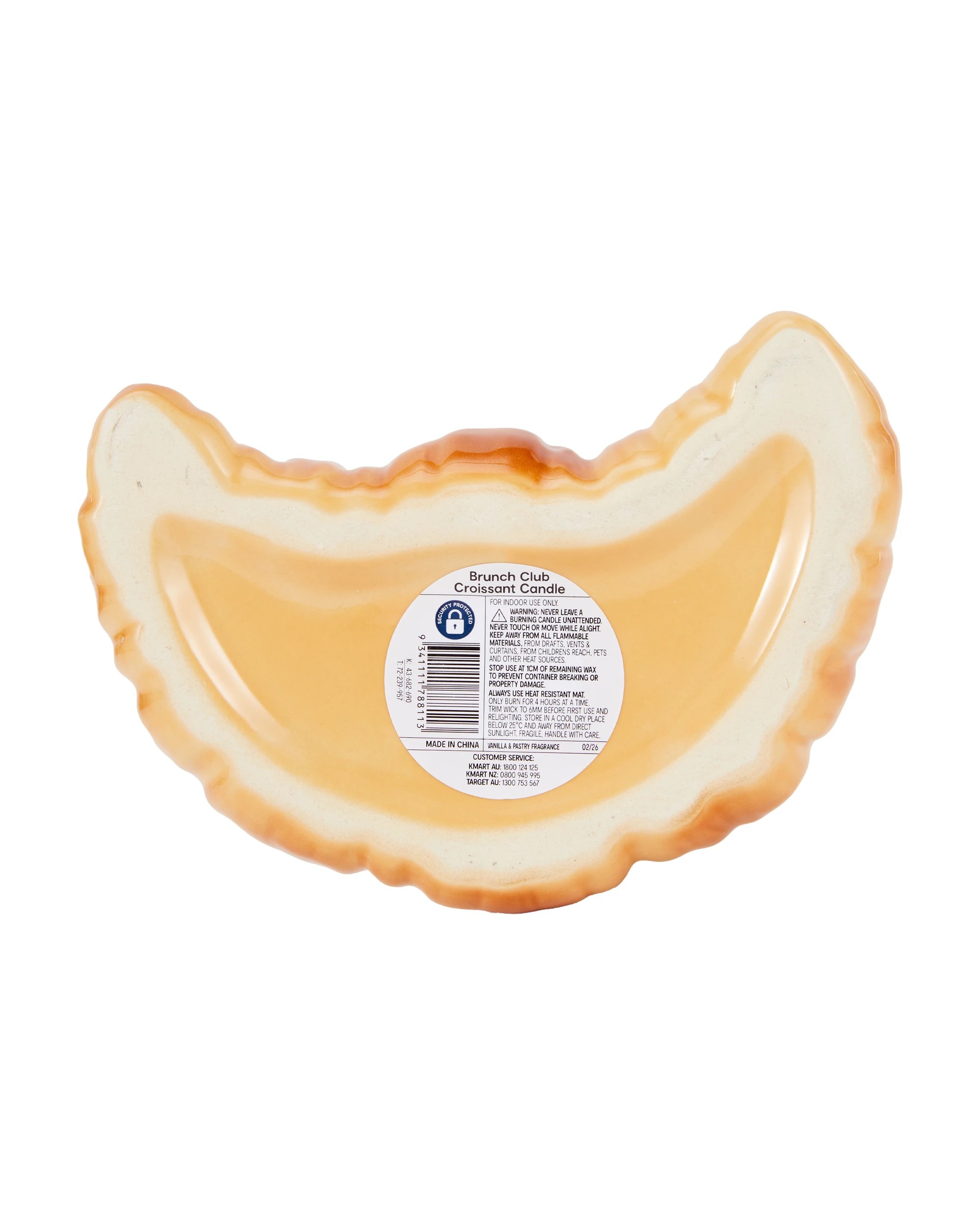 6 Brunch Club Croissant Candle, 6 of 6