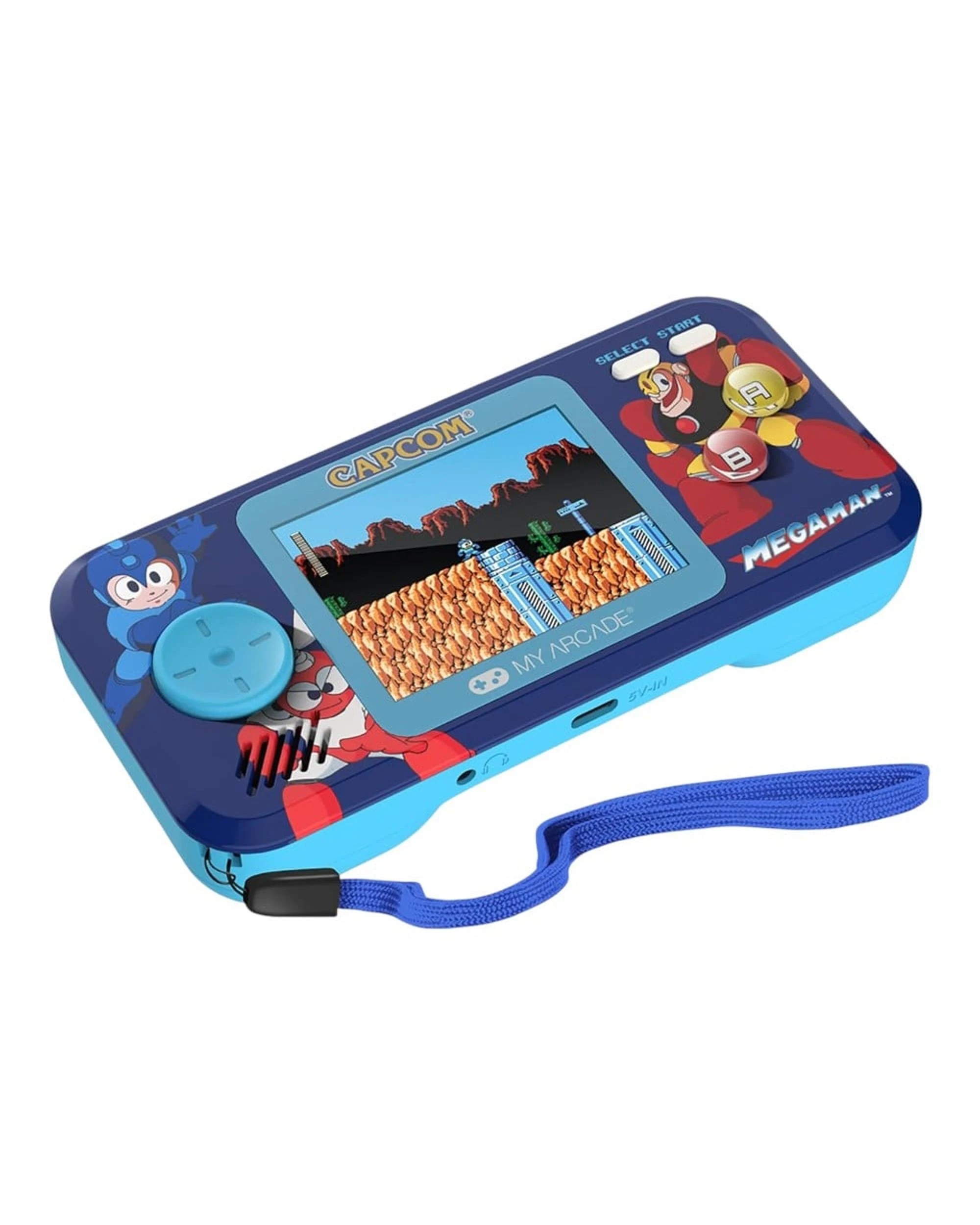 4 My Arcade Mega Man Pocket Player Pro + Travel Case, 4 of 6