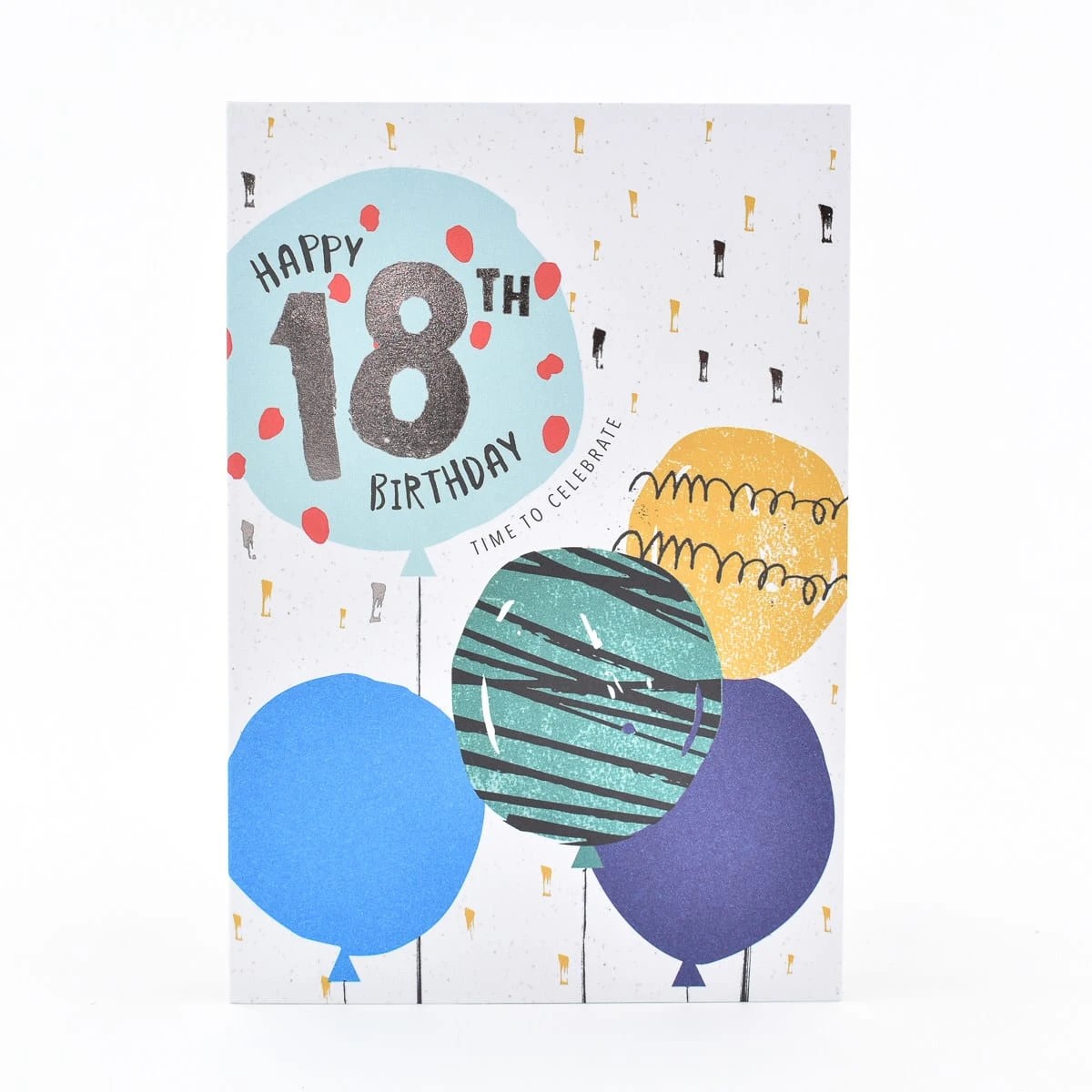1 Hallmark 18th Birthday Card - Balloons, 1 of 3