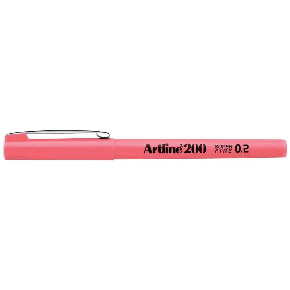 1 Artline 220 Fineliner 0.2mm Pink, 1 of 2