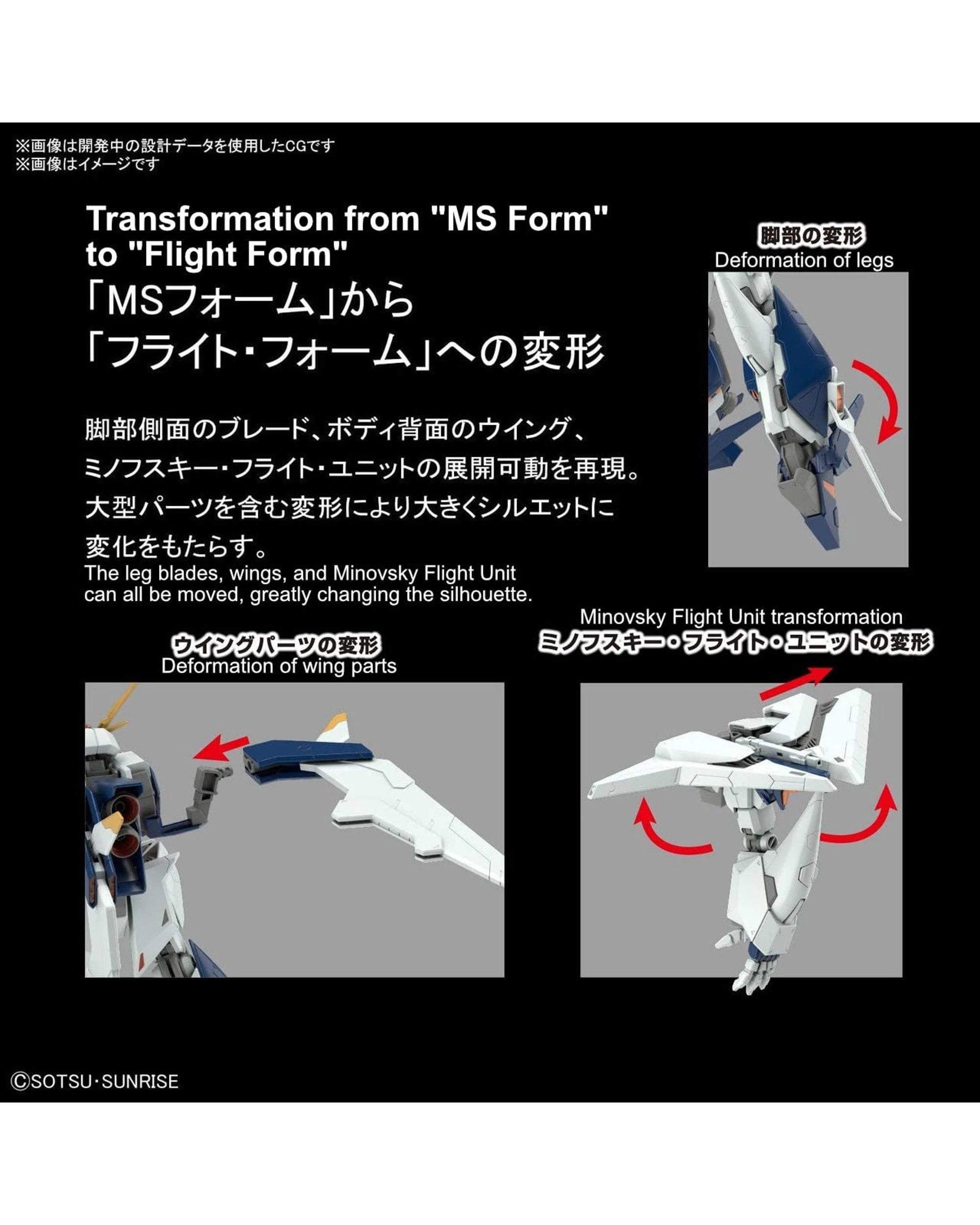 9 Bandai Gundam HG RX-105 XI Gundam 1/144 Model Kit, 9 of 10