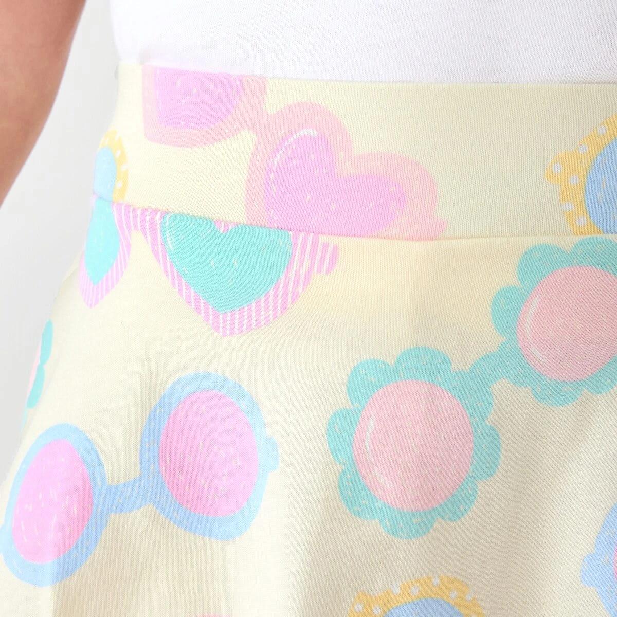 3 Knit Skort SHADES OF FUN PEAR SORBET, 3 of 6