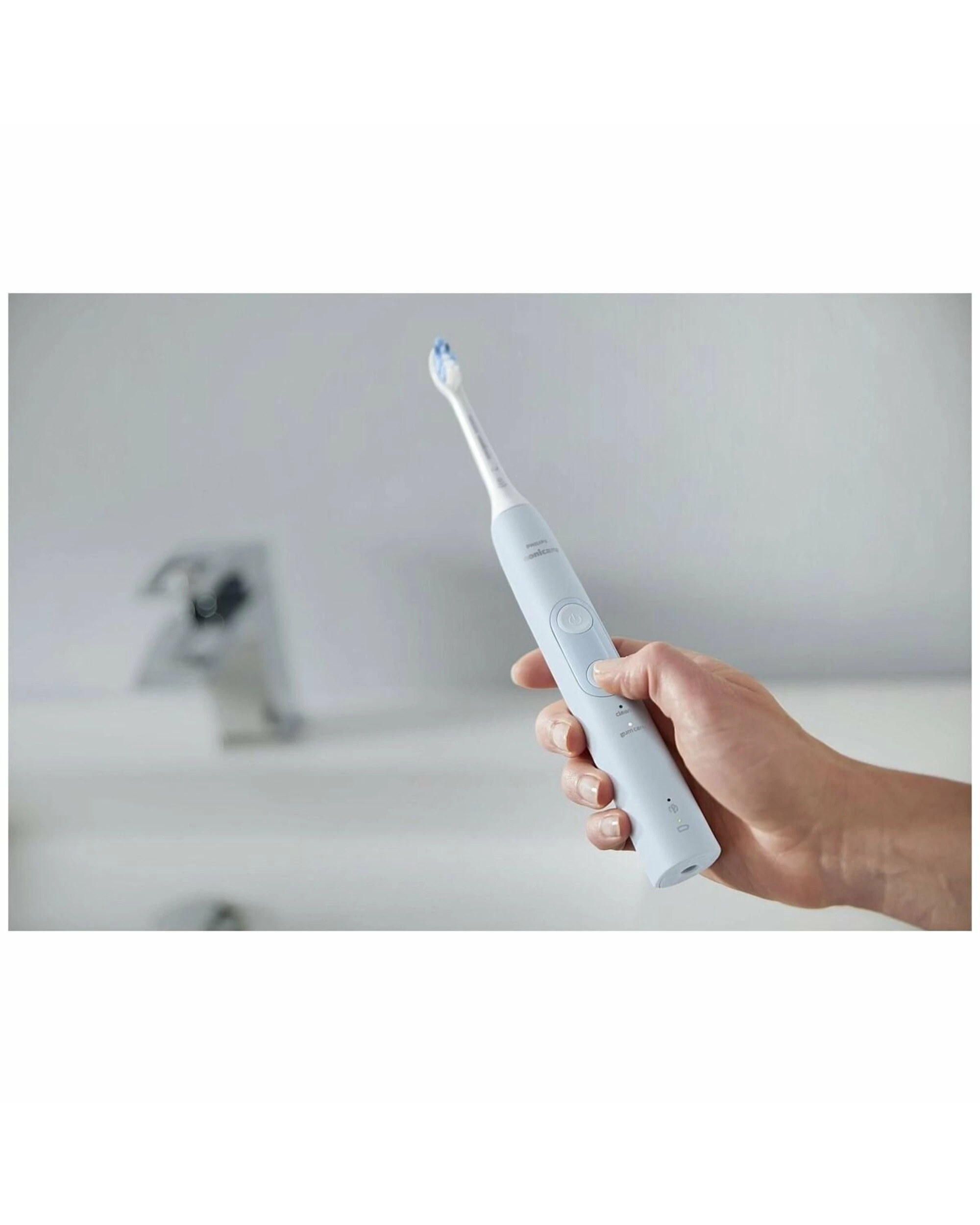 4 Philips Sonicare ProtectiveClean Gum Health Electric Toothbrush Light blue, 4 of 4