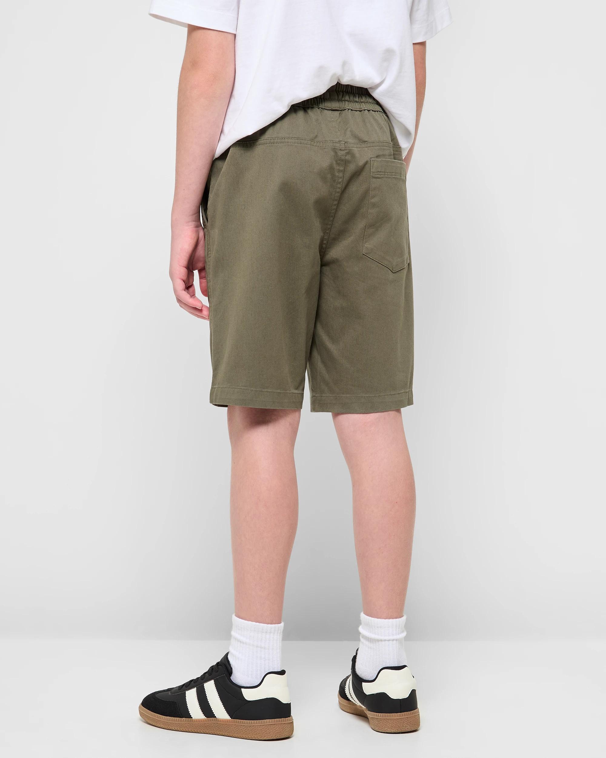 3 Target Pull On Chino Shorts GREEN, 3 of 5