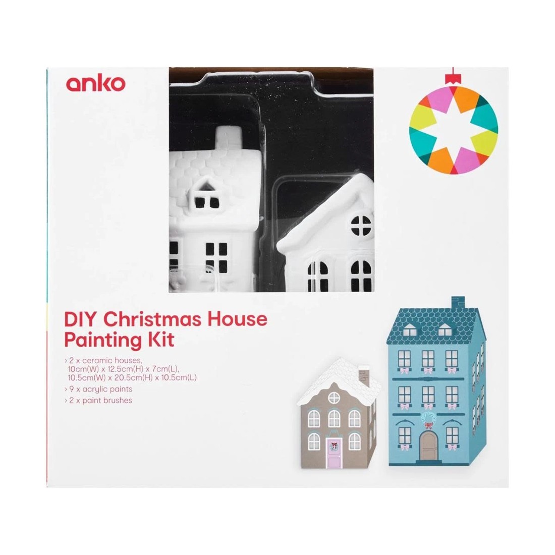 1 DIY Christmas House Painting Kit, 1 of 4
