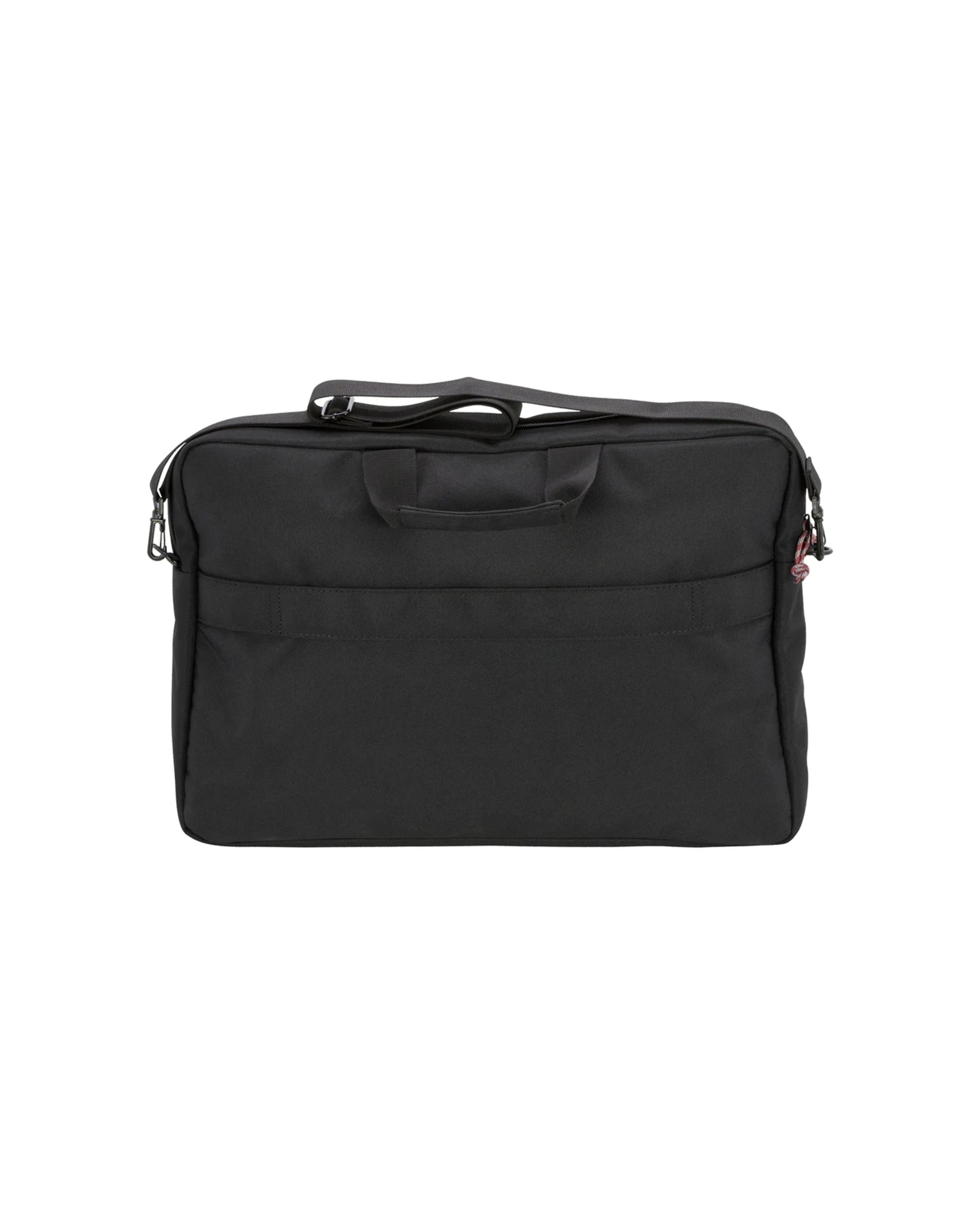 4 Moki rPET Series Laptop Satchel 15.6in Laptop rPET Material 2 Compartments - Black, 4 of 5