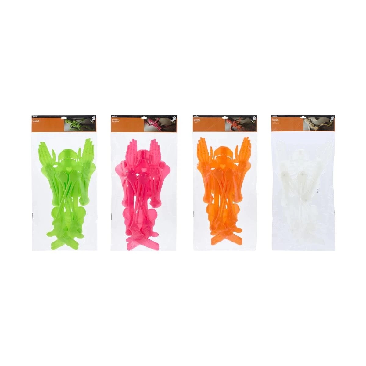9 Hanging Skeleton - Assorted, 9 of 10