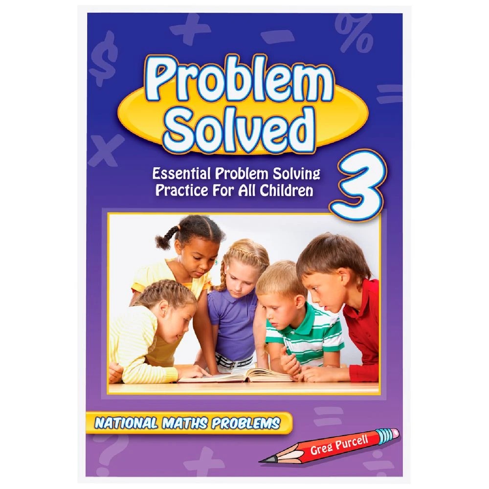 1 Problem Solved Mathematics Activity Book 3, 1 of 4