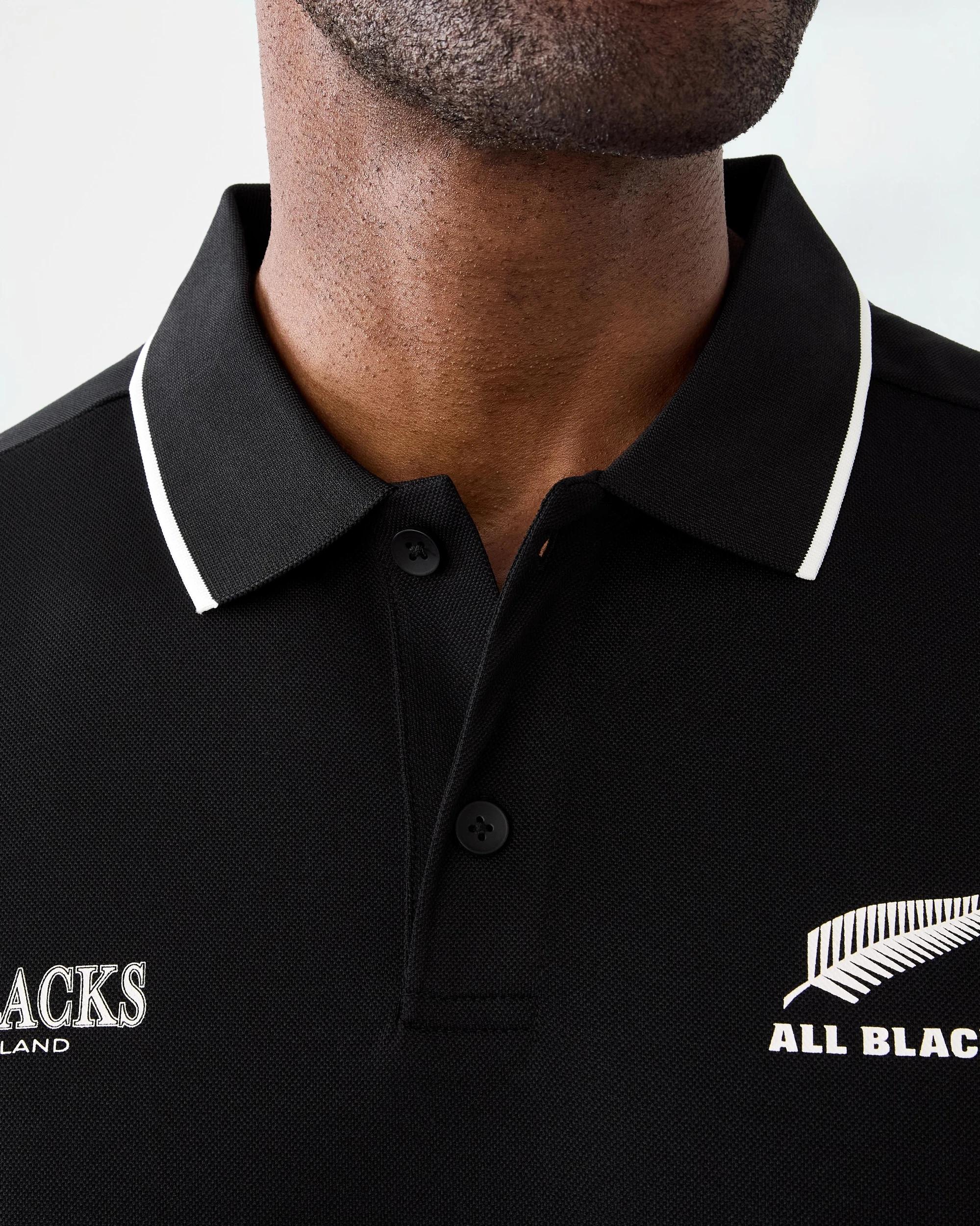 5 All Blacks Adult Polo Shirt Black, 5 of 7