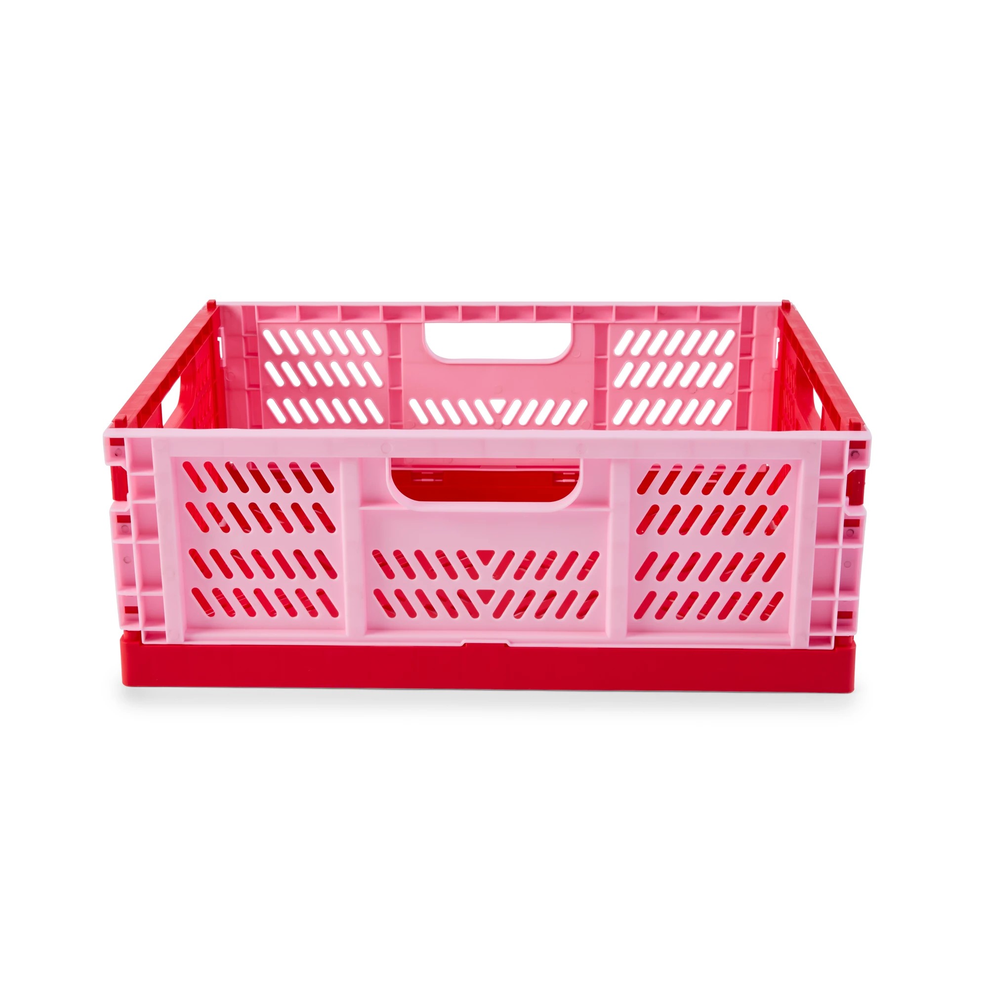 5 15L Collapsible Crate - Medium, Red, 5 of 10