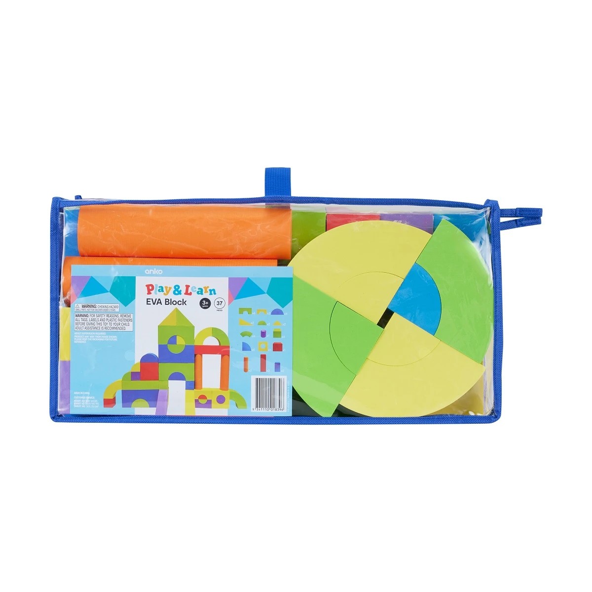 8 37 Piece EVA Block Set, 8 of 9