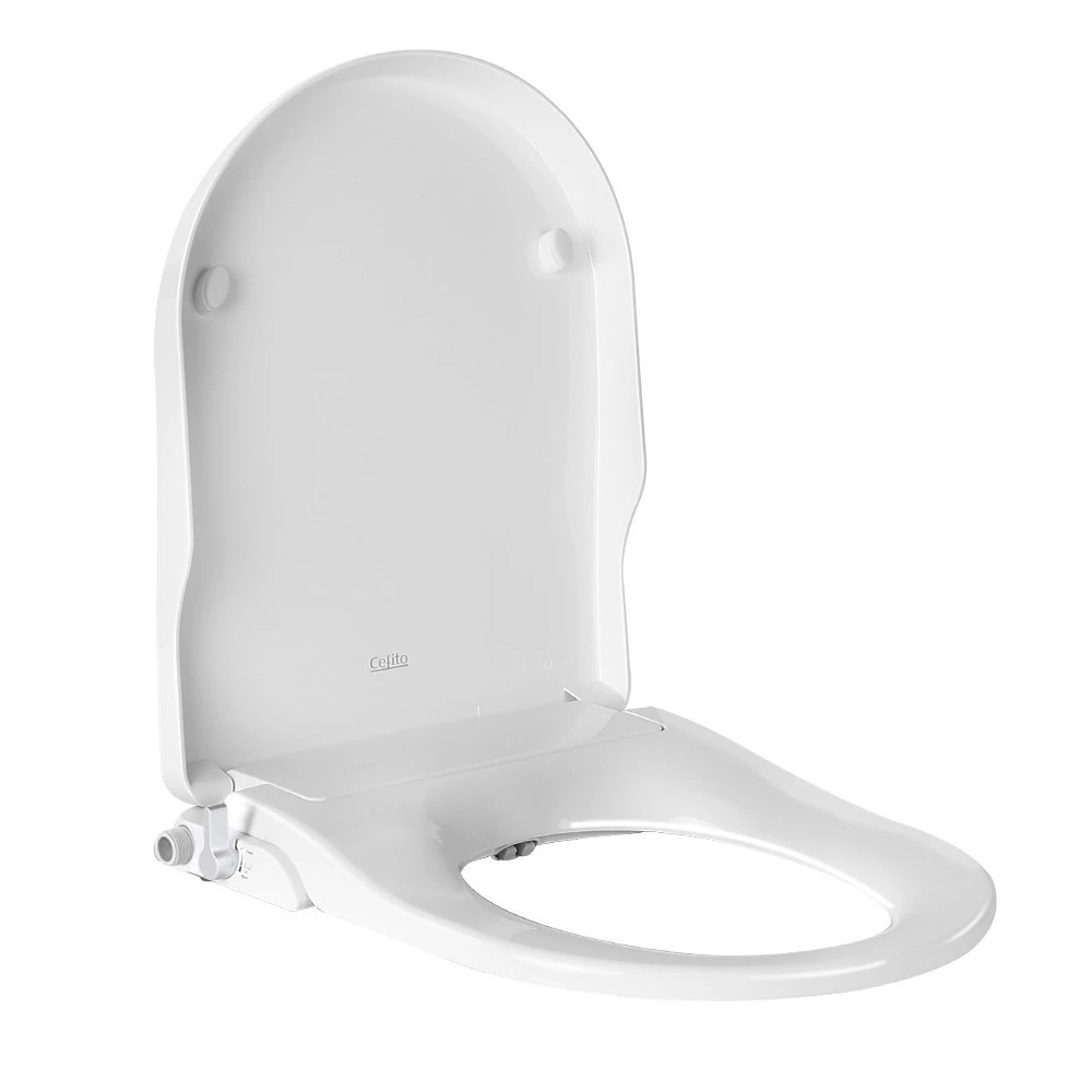 1 Cefito Non Electric Bidet Toilet Seat Cover Auto Smart Water Wash Dry - White, 1 of 9