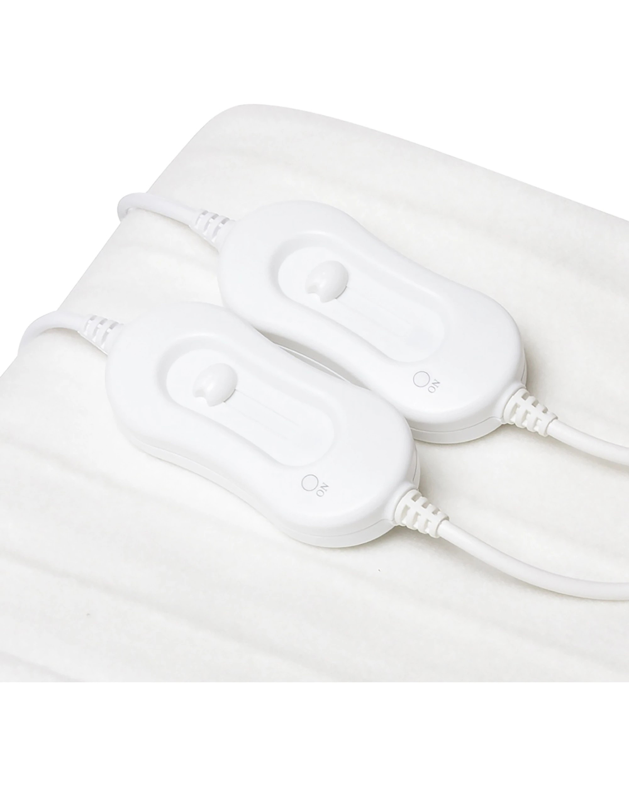 4 Sheffield Electric Blanket Dual Controllers 3 Heat Settings Queen Polyester - Queen Bed - White, 4 of 4