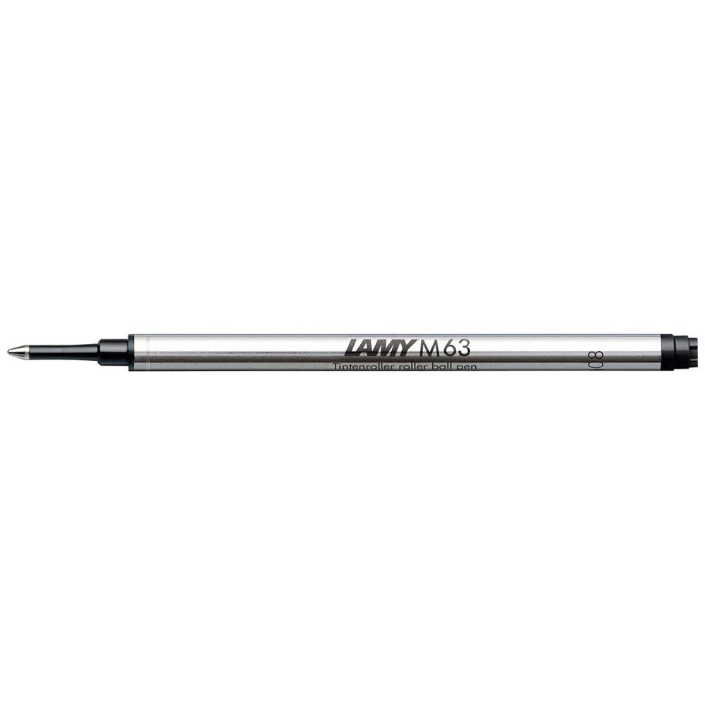 1 Lamy M63 Medium Refill Capped Rollerball Pen Black, 1 of 3