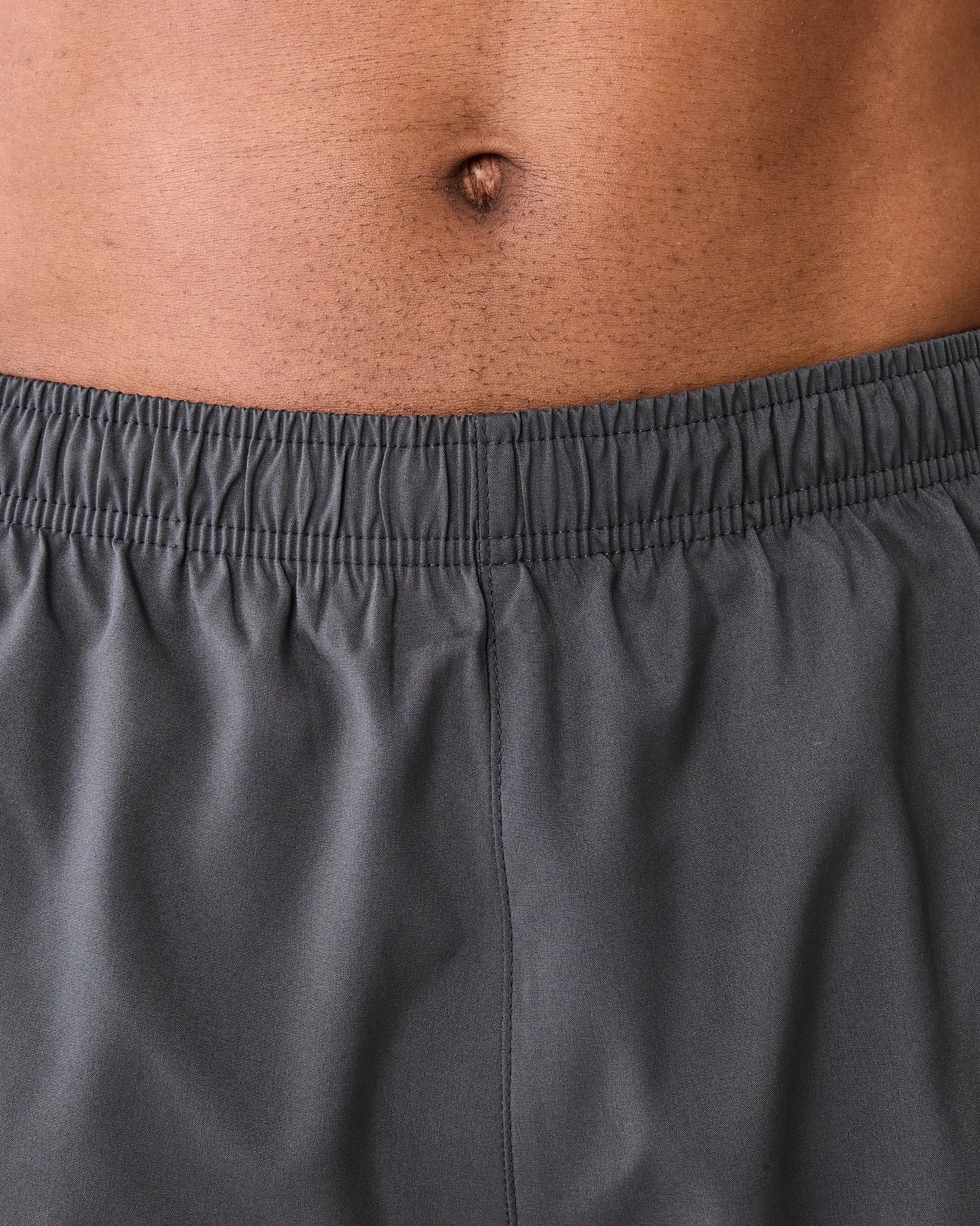 4 Active Mens Dual Layer Shorts Gry Drkish, 4 of 8