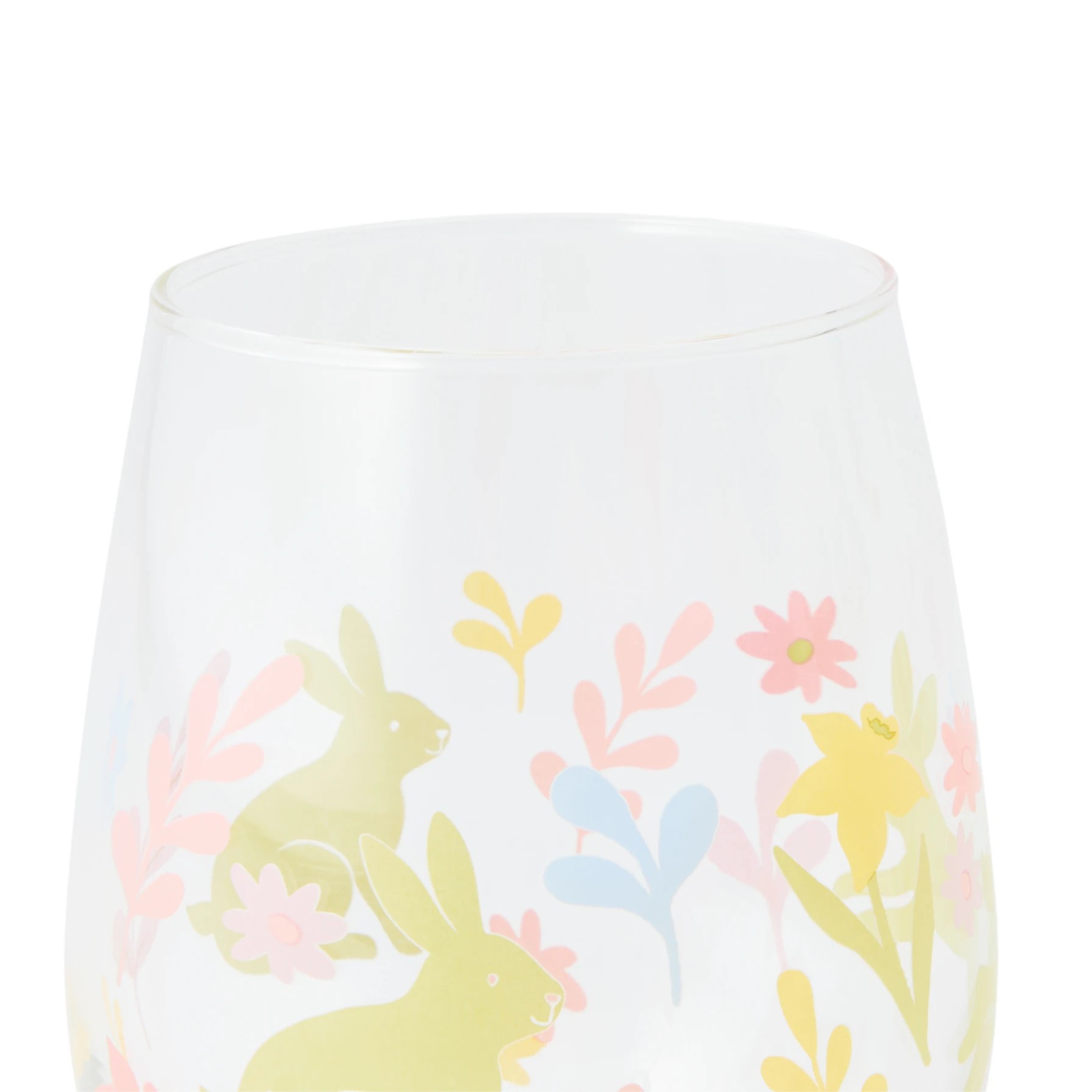 2 6 Bunny and Flower Glasses, 2 of 6