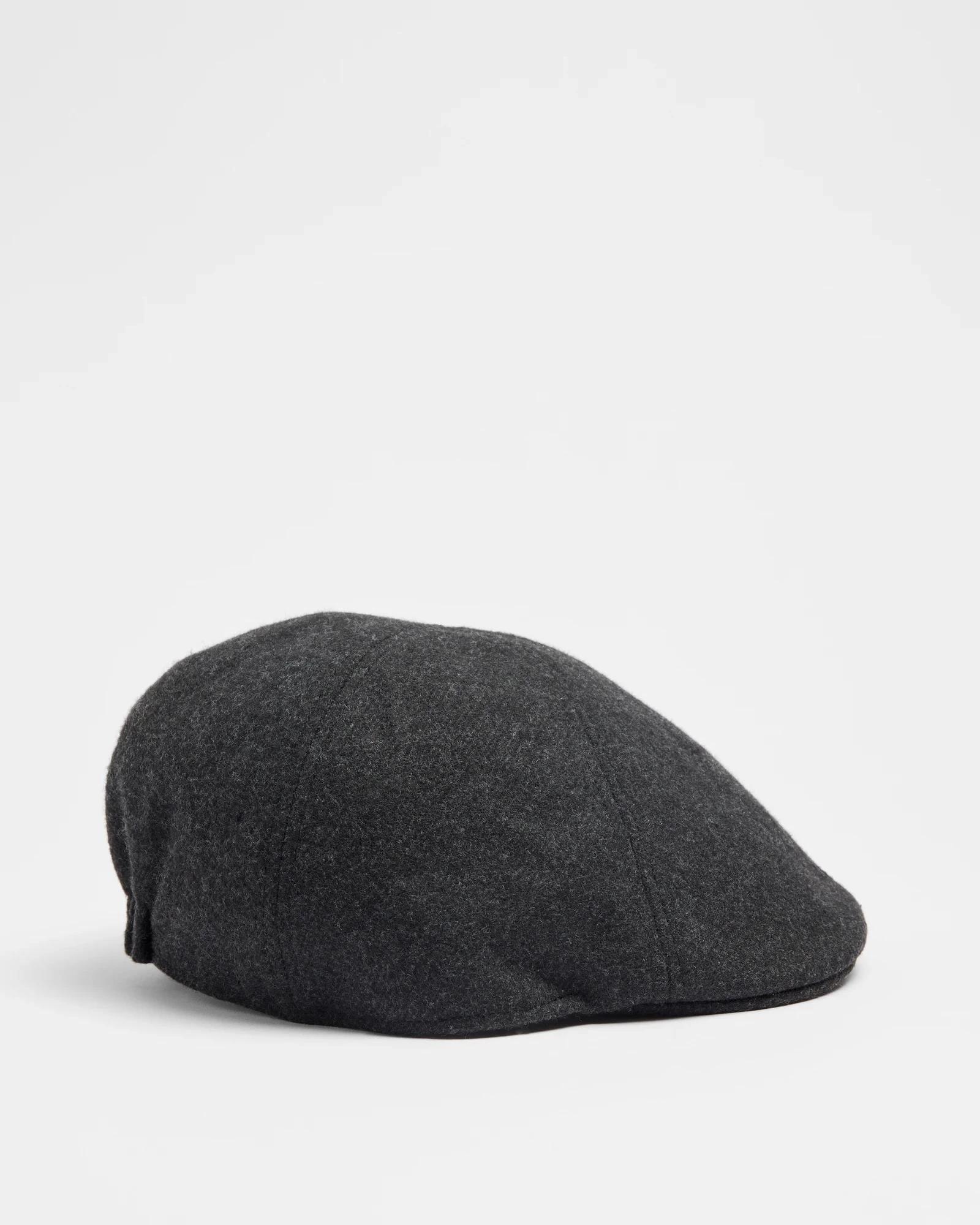 1 Target Textured Flat Cap BLACK, 1 of 2