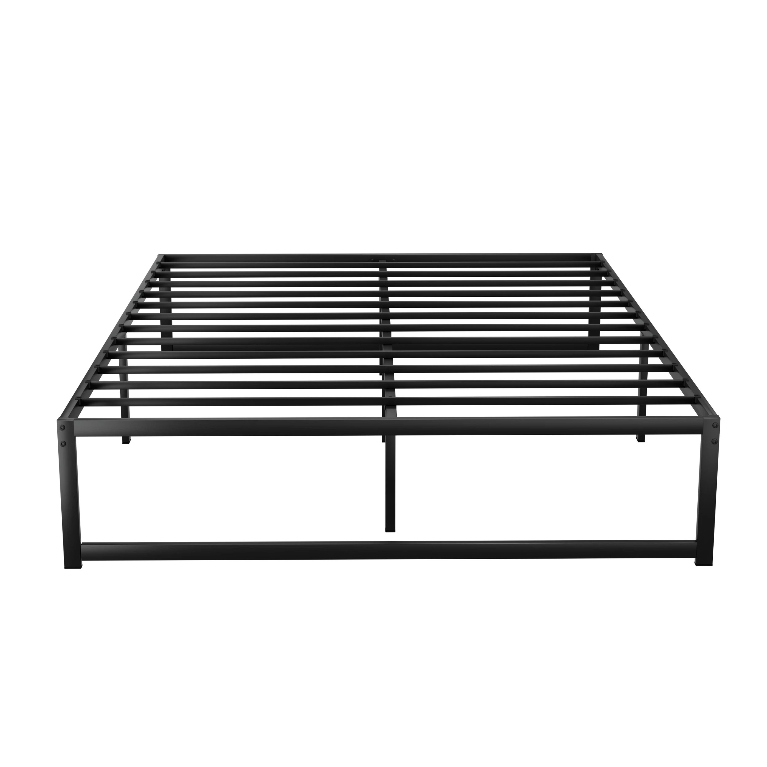 4 Artiss Bed Frame Queen Size Metal Frame Tino
 - Black, 4 of 4