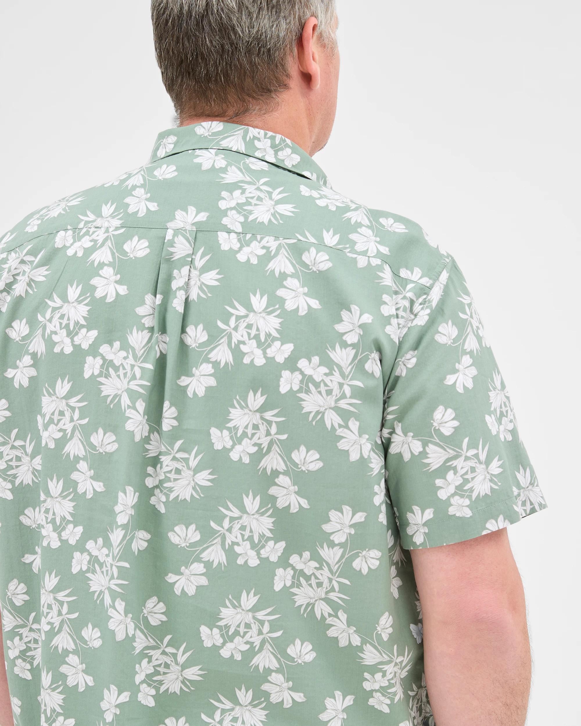 5 Target Plus Size Australian Cotton Blend Print Shirt SEA SPRAY, 5 of 6